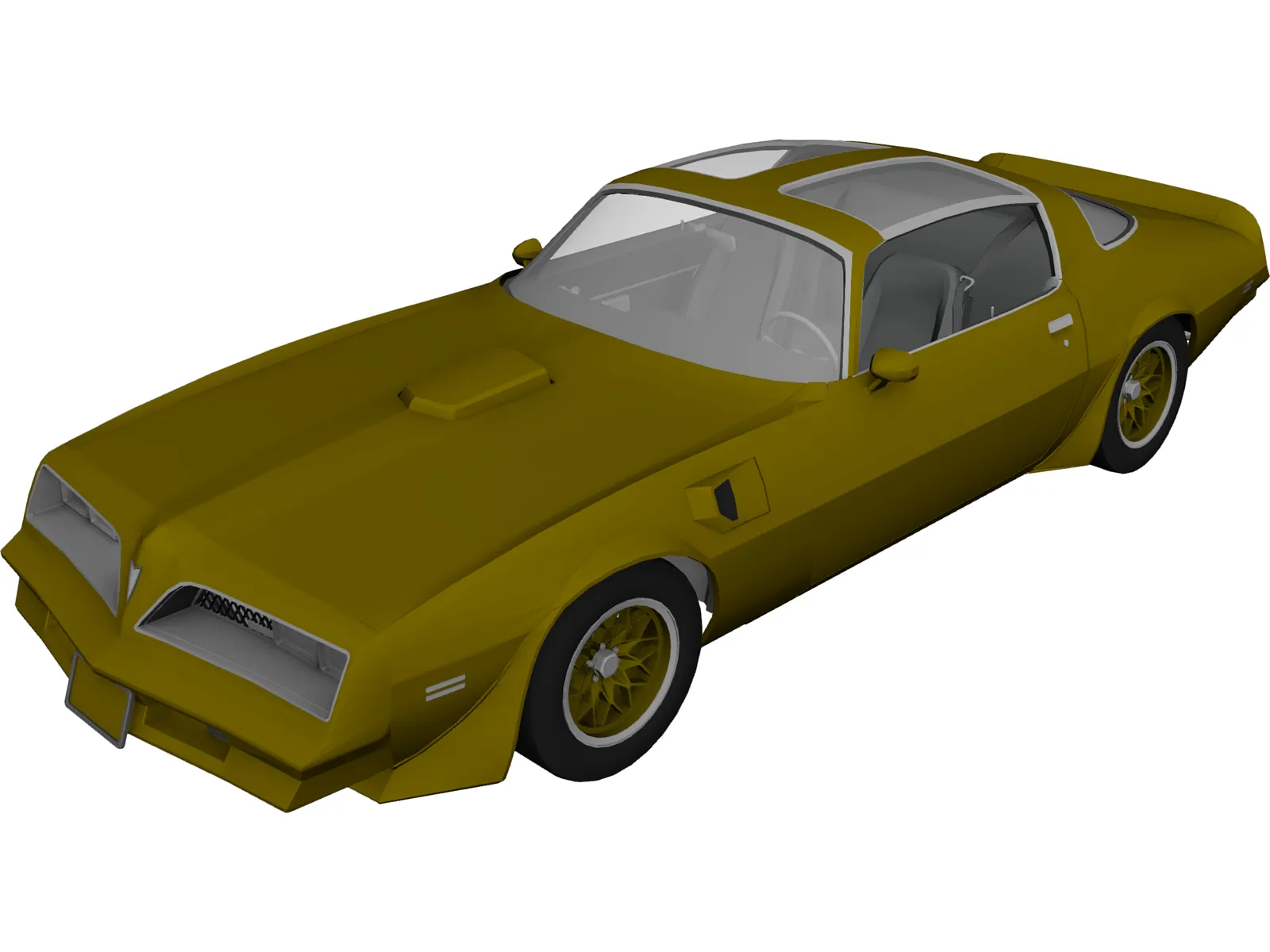 Pontiac Trans Am (1977) 3D Model