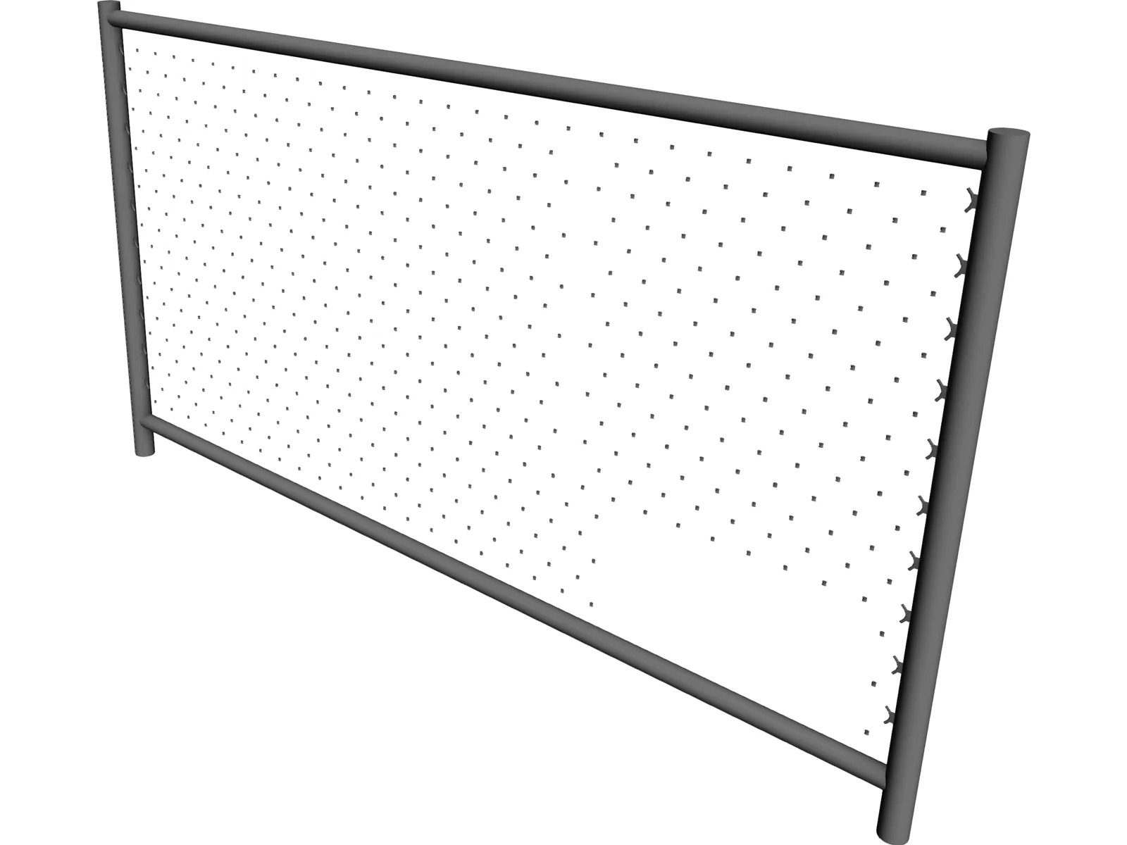 Wire Mesh 3D Model