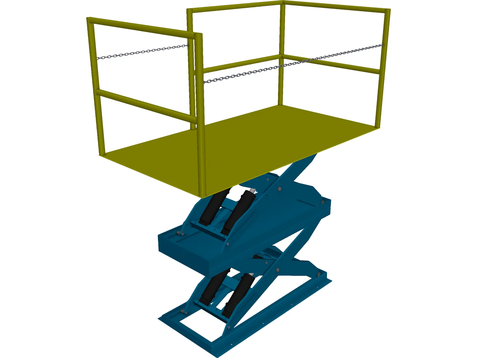 Scissor Lift 3D Model