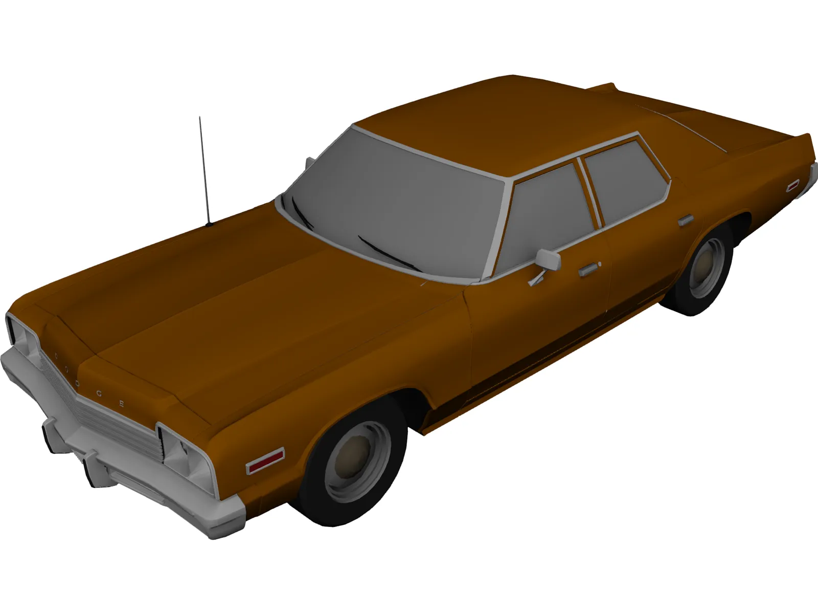 Dodge Monaco (1974) 3D Model