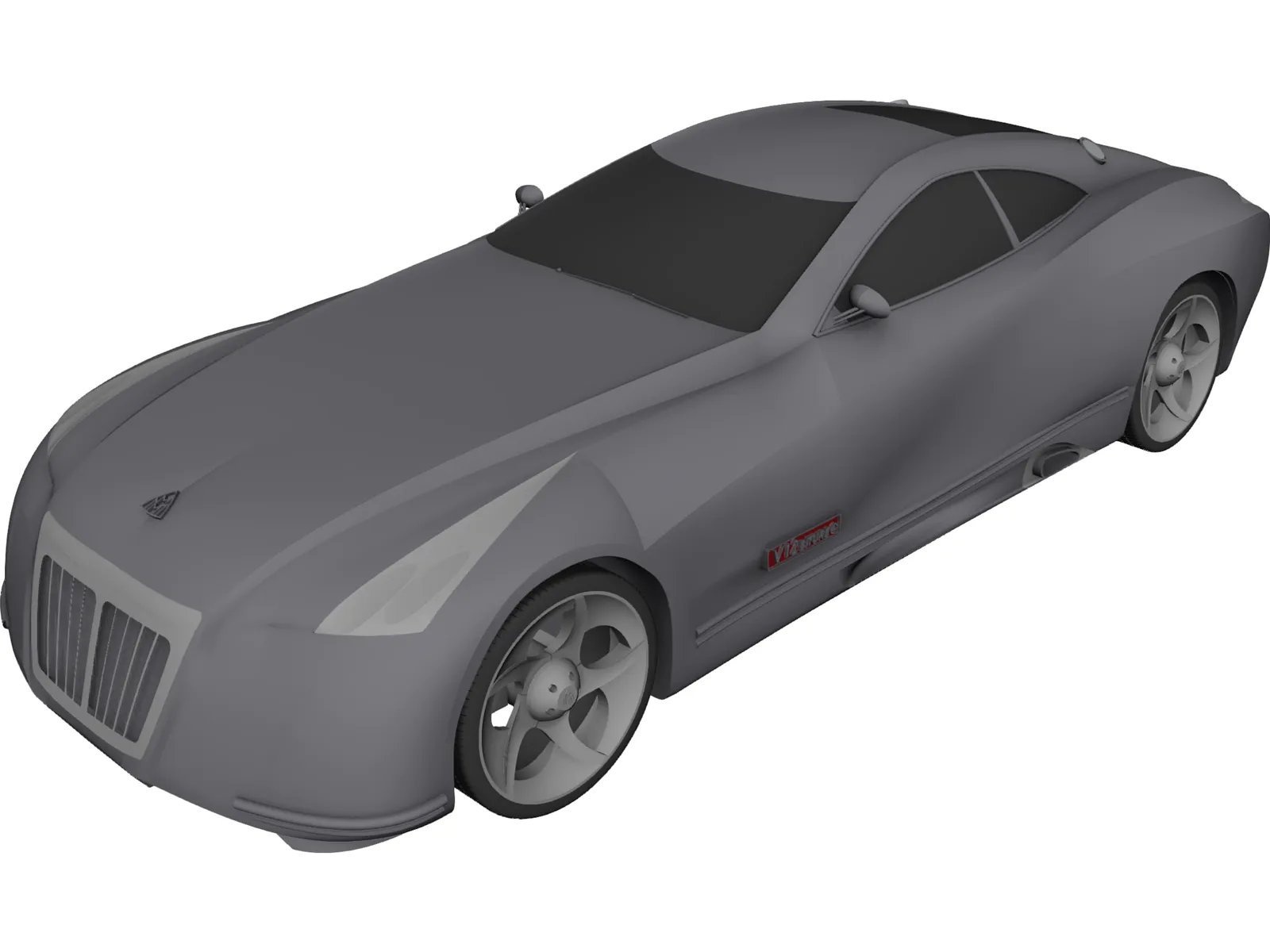 Maybach Exelero 3D Model