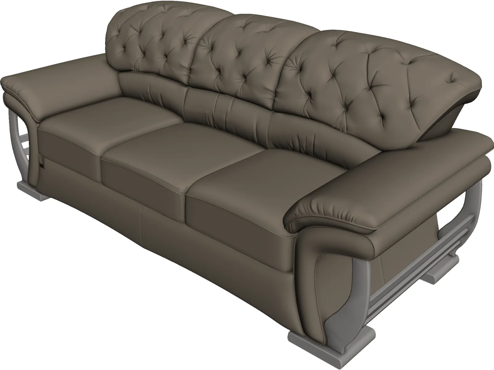 Fashion Multiplayer Sofa 3D Model