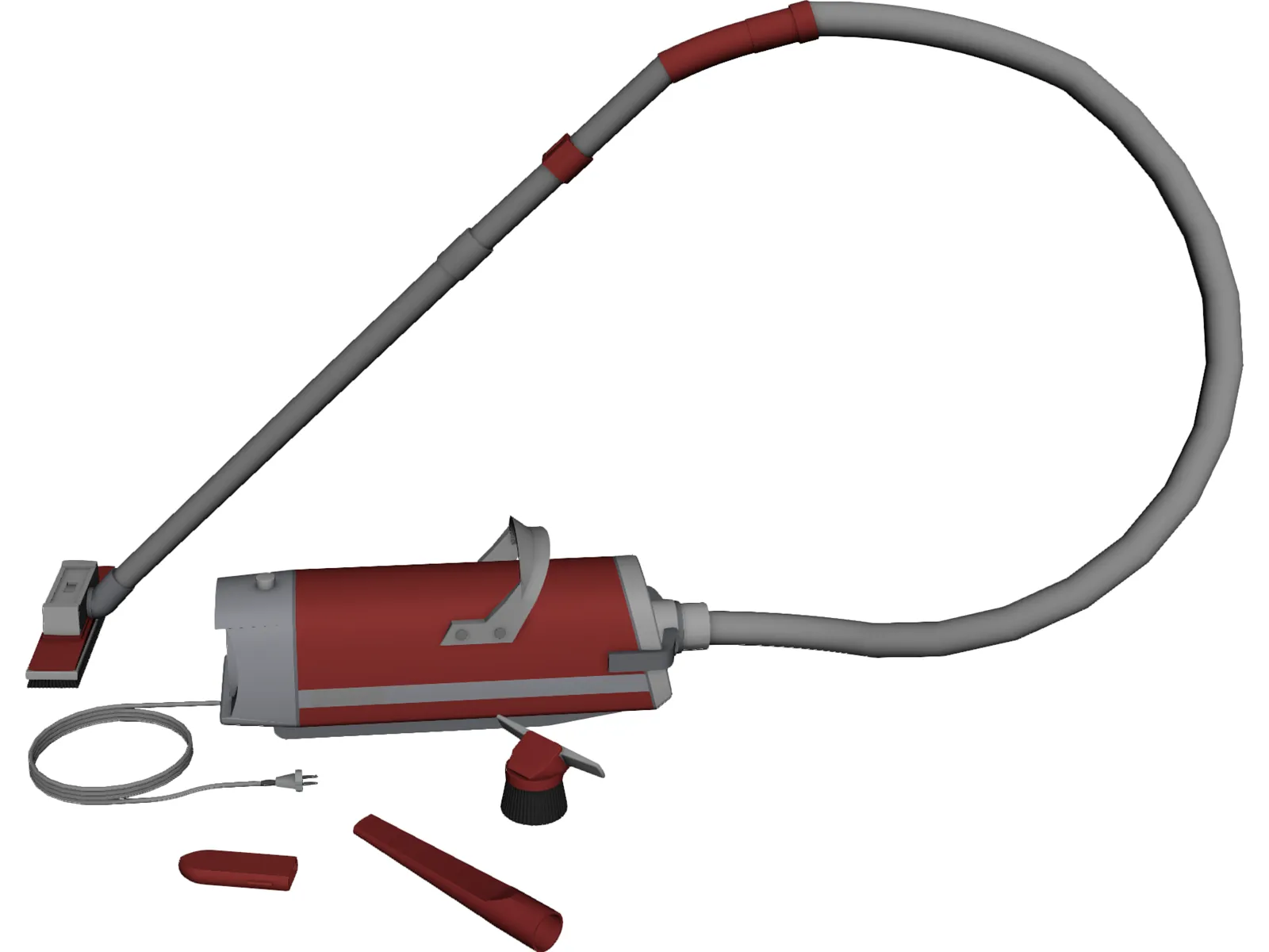 Electrolux Vacuum Cleaner 3D Model