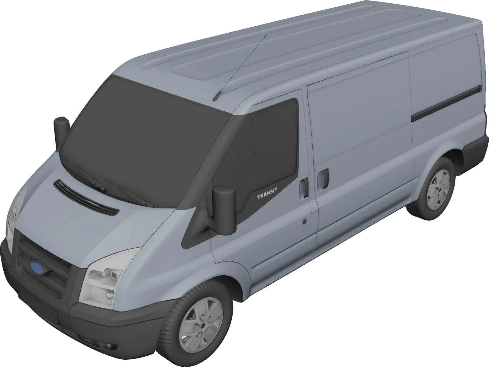 Ford Transit T350 (2010) 3D Model