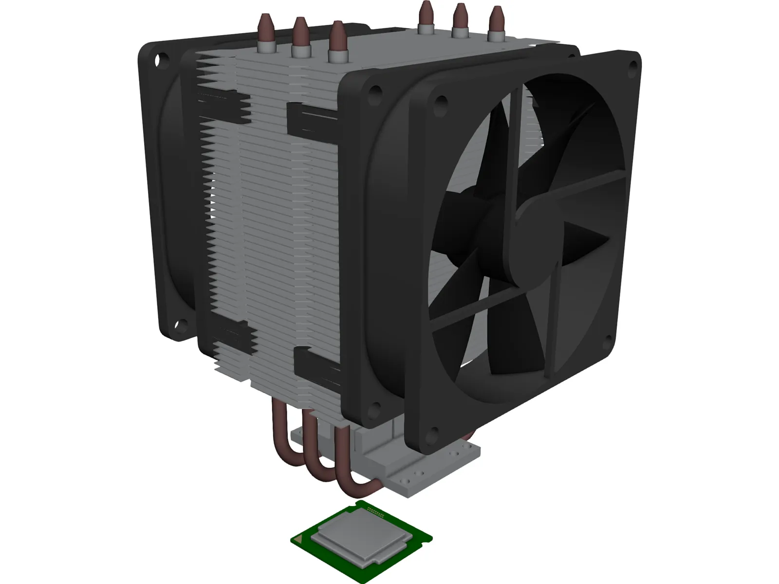 Cooler Master TX3 3D Model