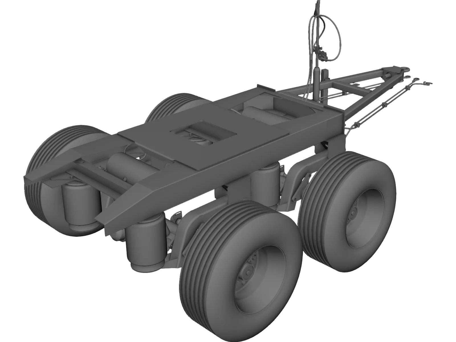 C-402 Converter Dolly 3D Model