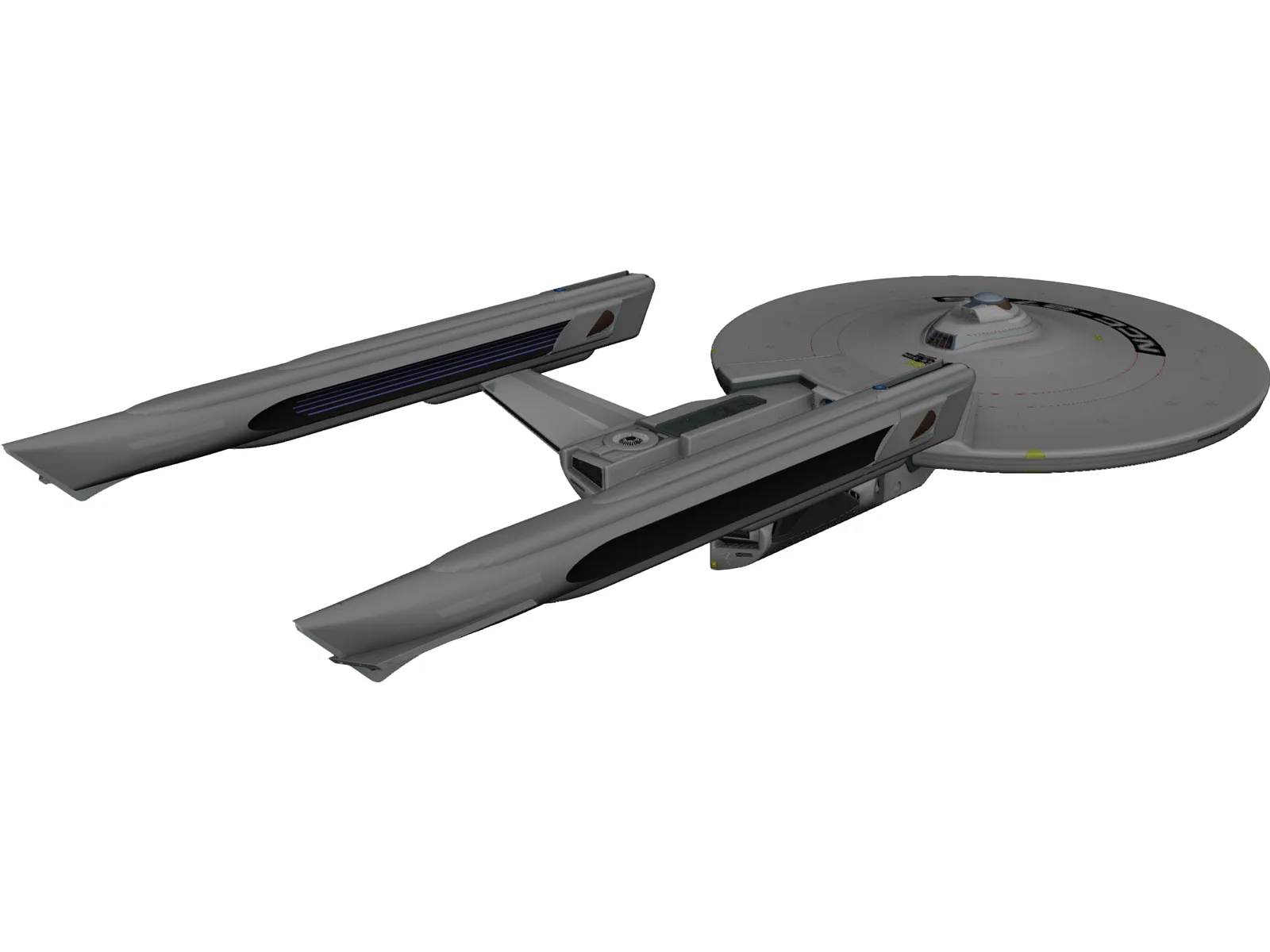 USS Phobos 3D Model