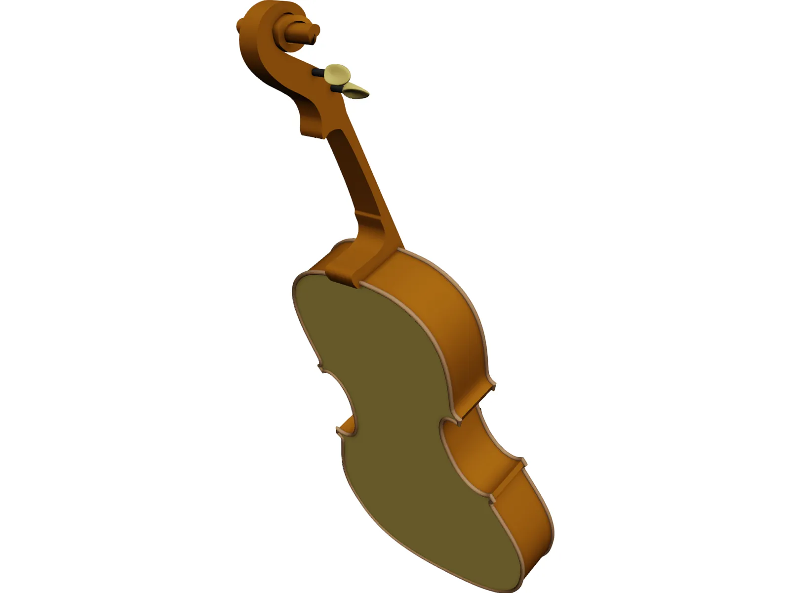 Cello 3D Model