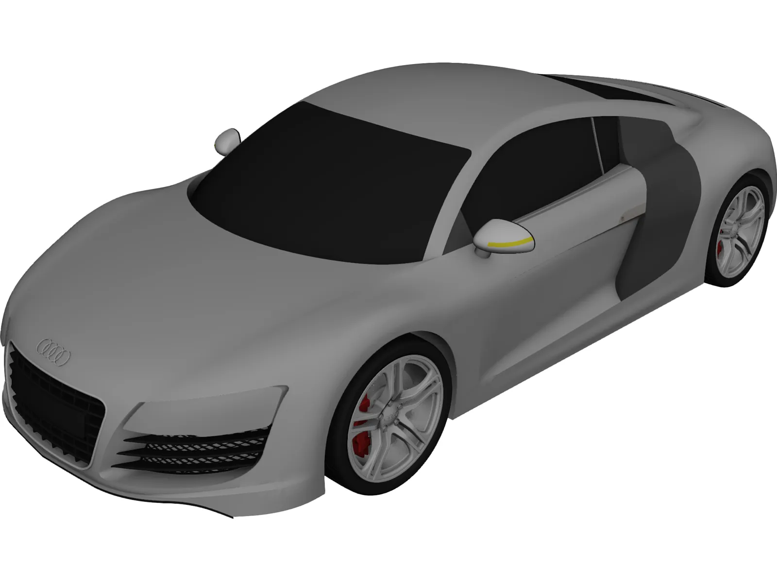 Audi R8 3D Model