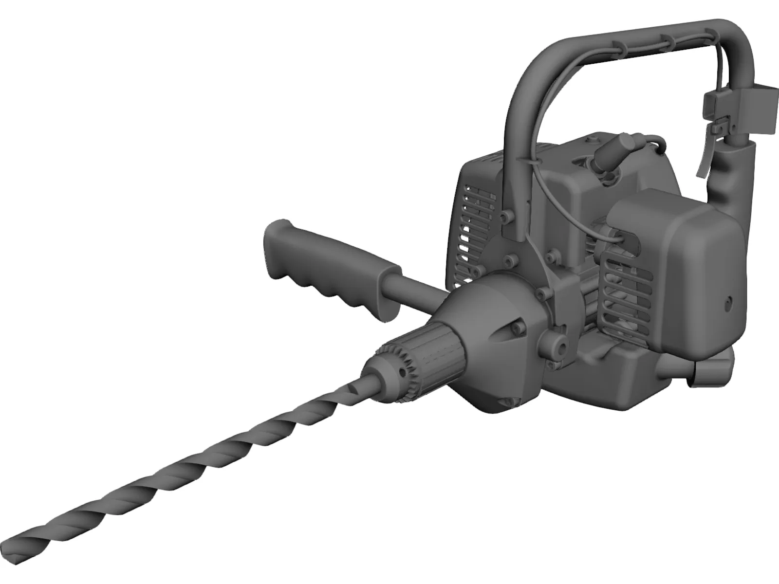 Hand Drill 3D Model