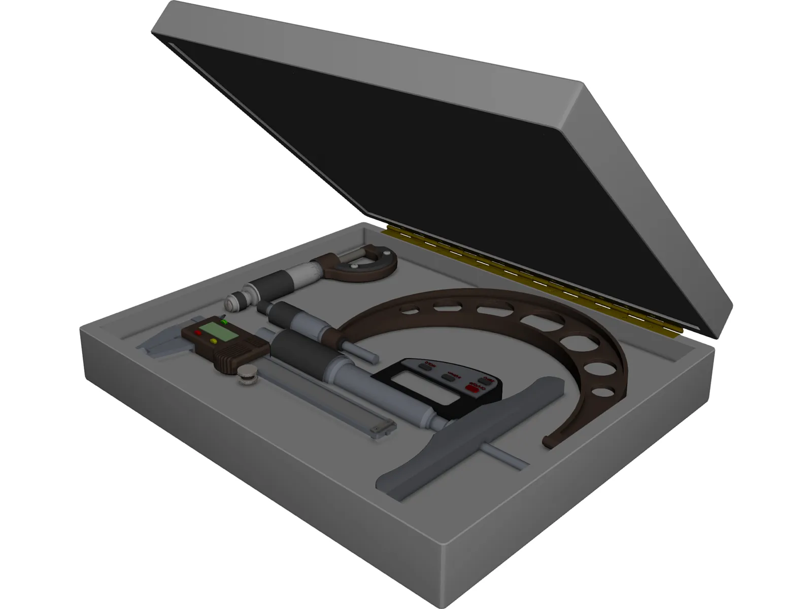 Measuring Instruments 3D Model