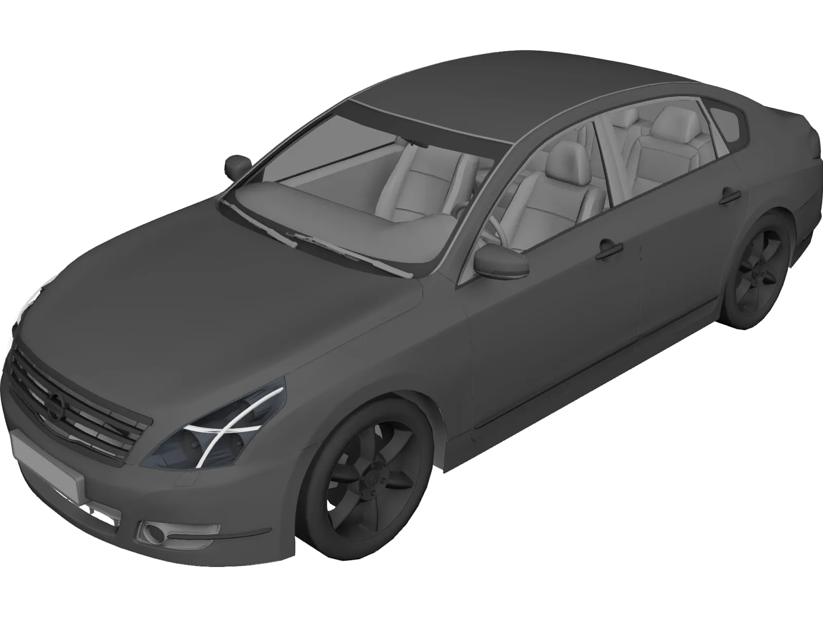 Nissan Teana (2009) 3D Model