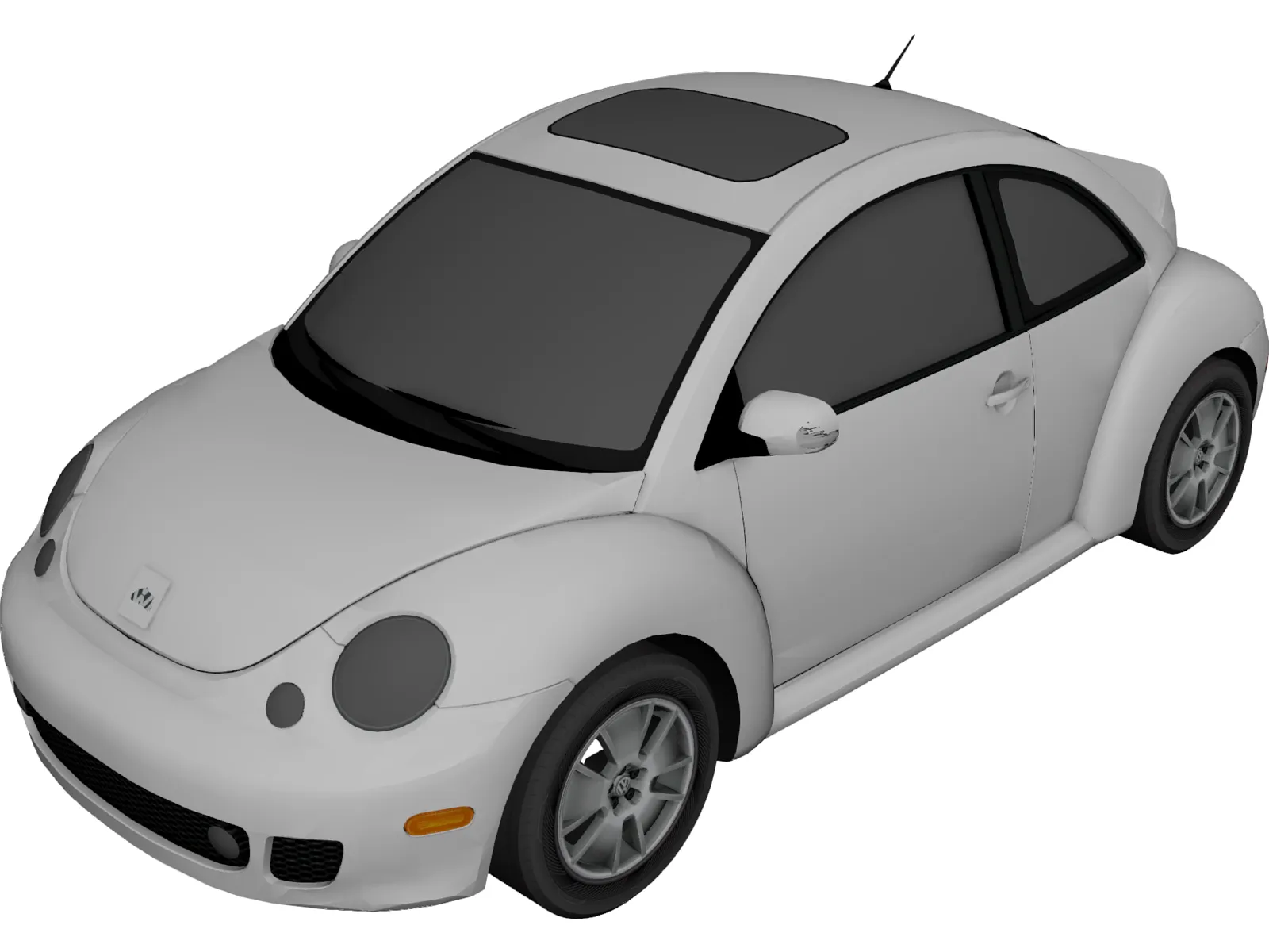 Volkswagen Beetle 3D Model