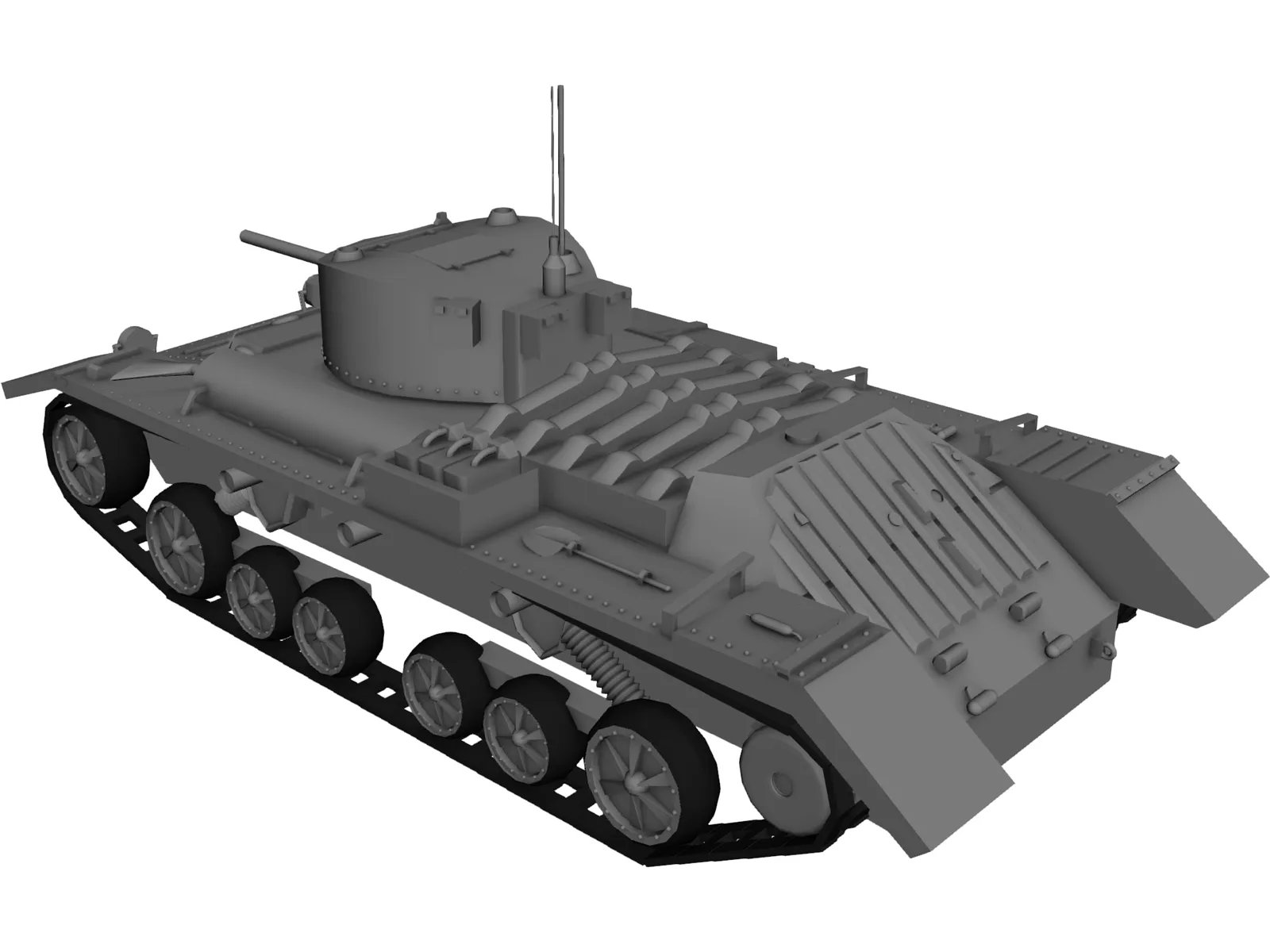 Valentine II 3D Model