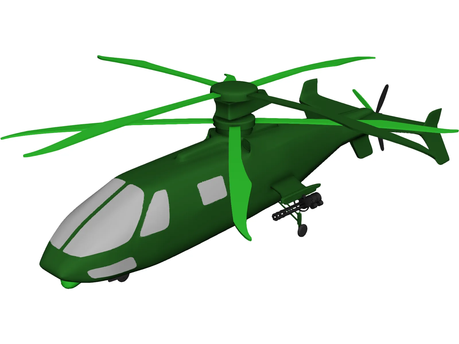 Sikorsky S-97 3D Model