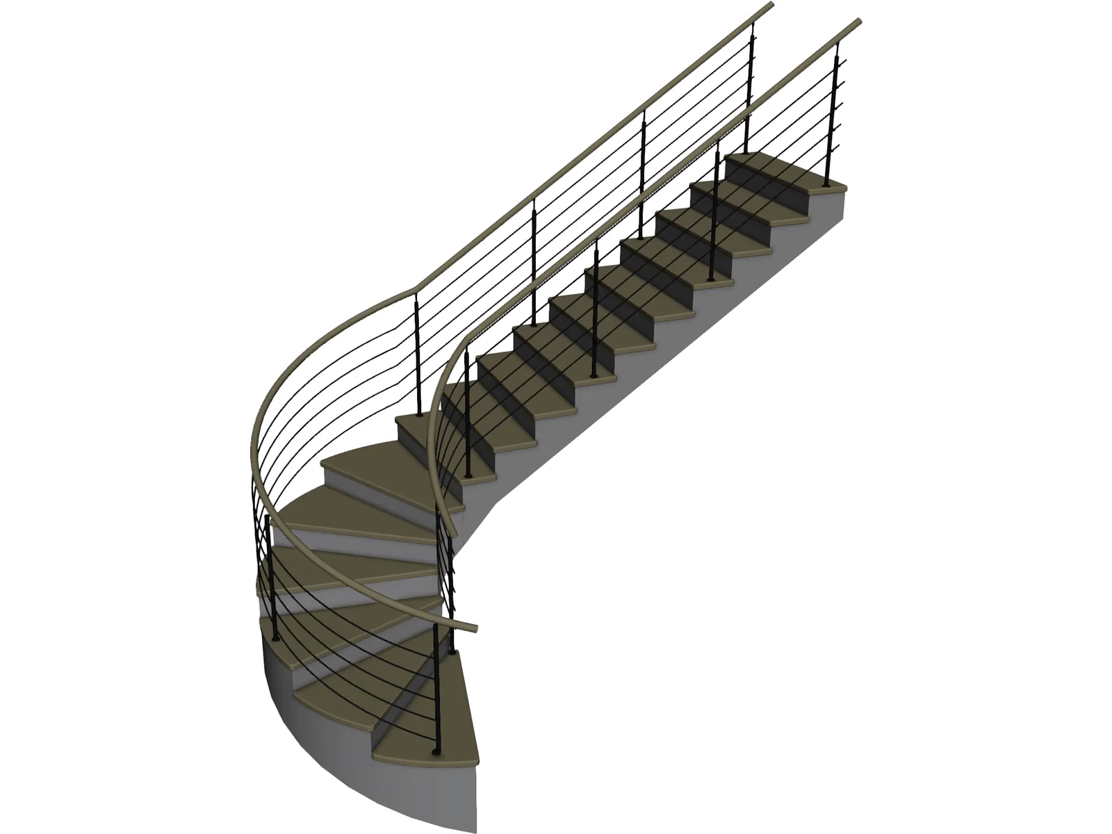 Stair 3D Model