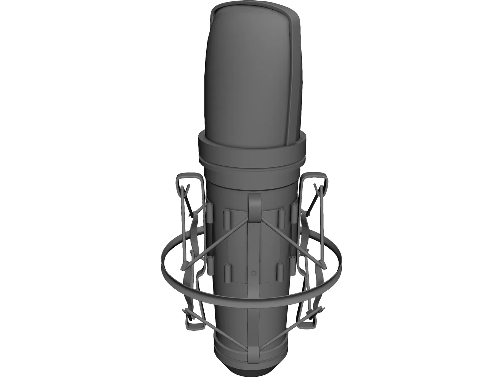 Marshall Electronics Microphone 3D Model