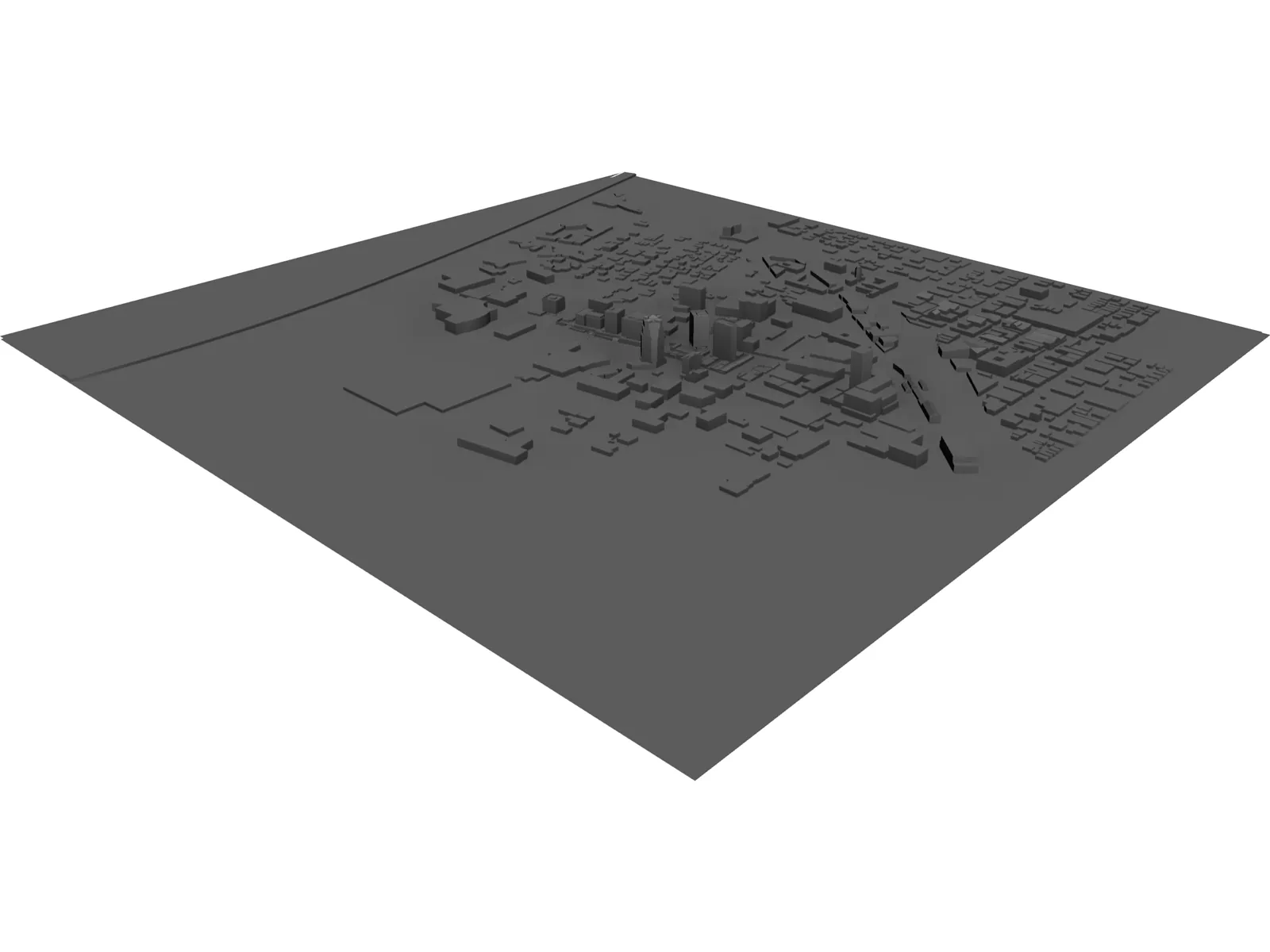 Tucson Downtown 3D Model