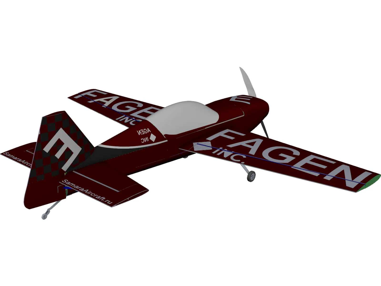 MX Aircraft MX2 3D Model