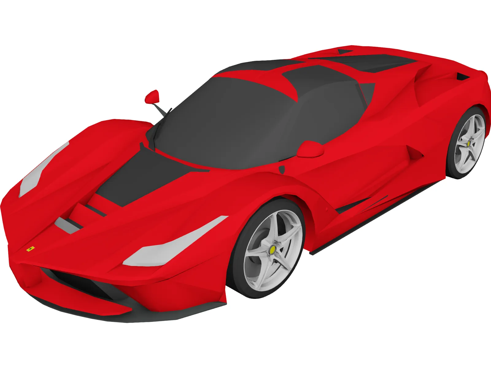 Ferrari LaFerrari (F70) (2014) 3D Model