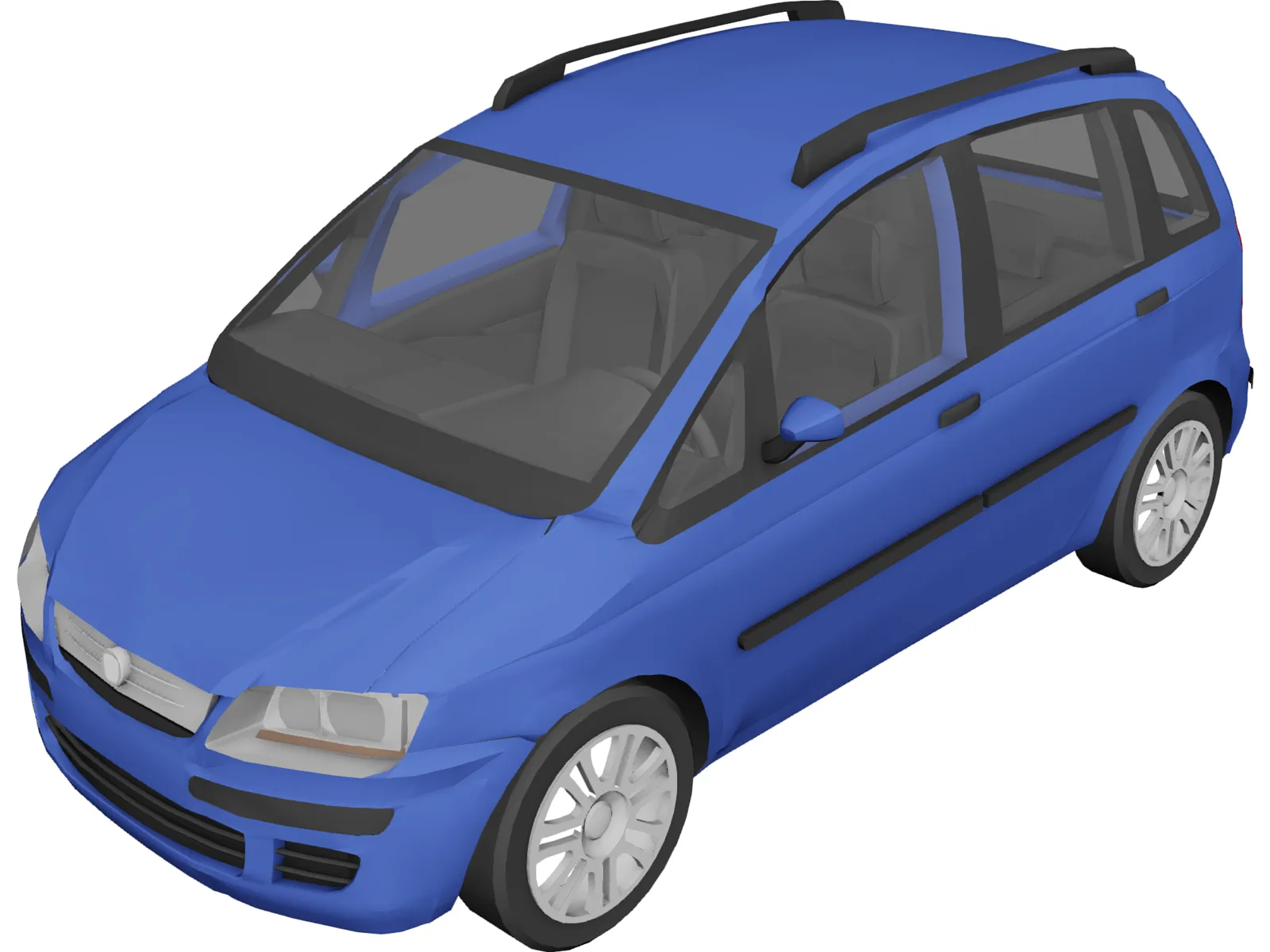 Fiat Idea (2005) 3D Model