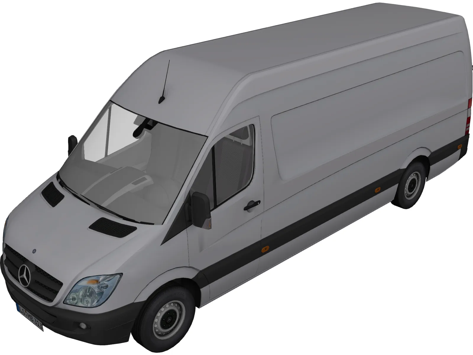 Mercedes-Benz Sprinter 313 CDI 3D Model