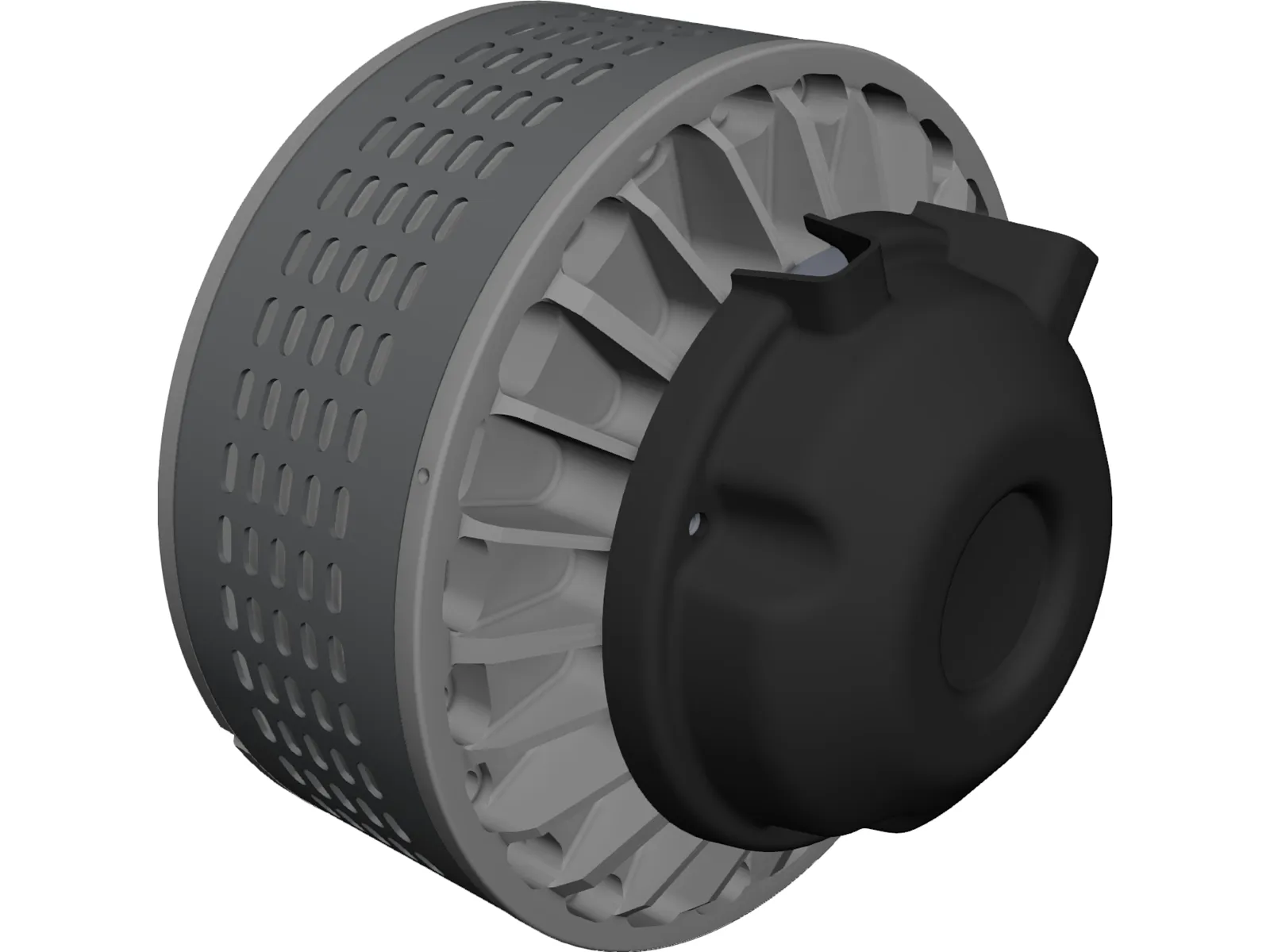 Lynch 170 Motor 3D Model