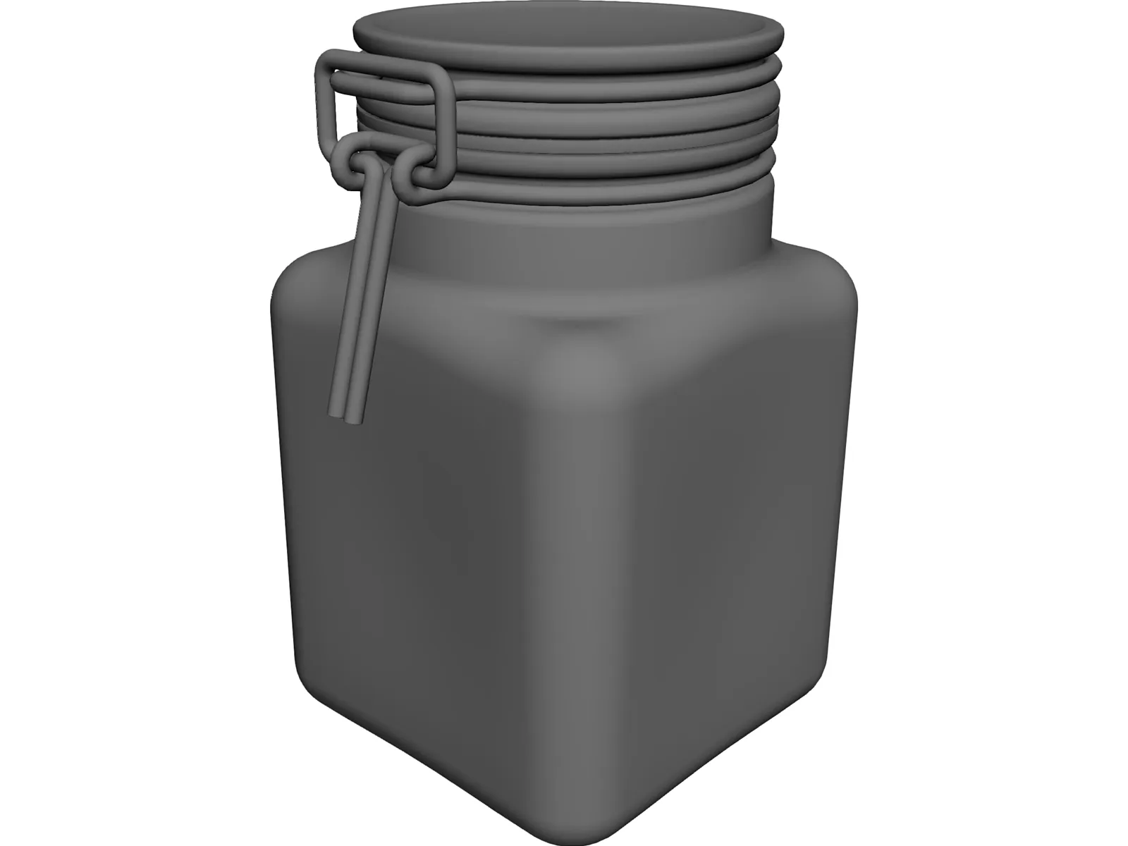 Weck Jar 3D Model