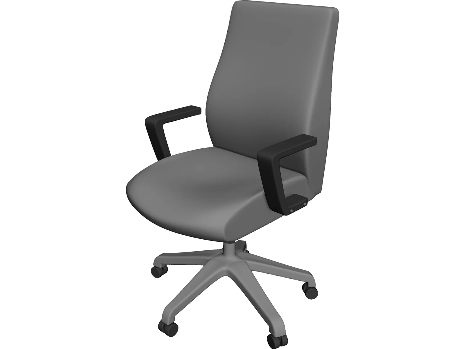 Conference Room Chair 3D Model