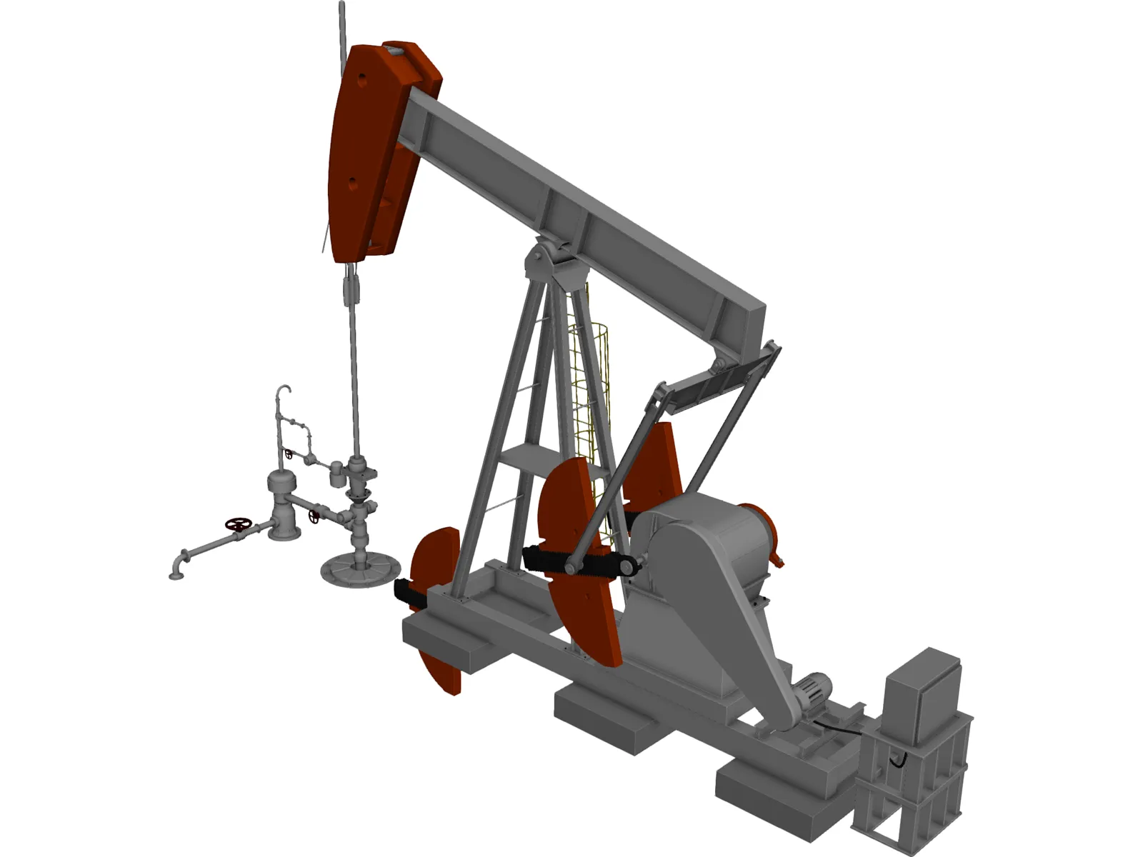 Oil Pump 3D Model