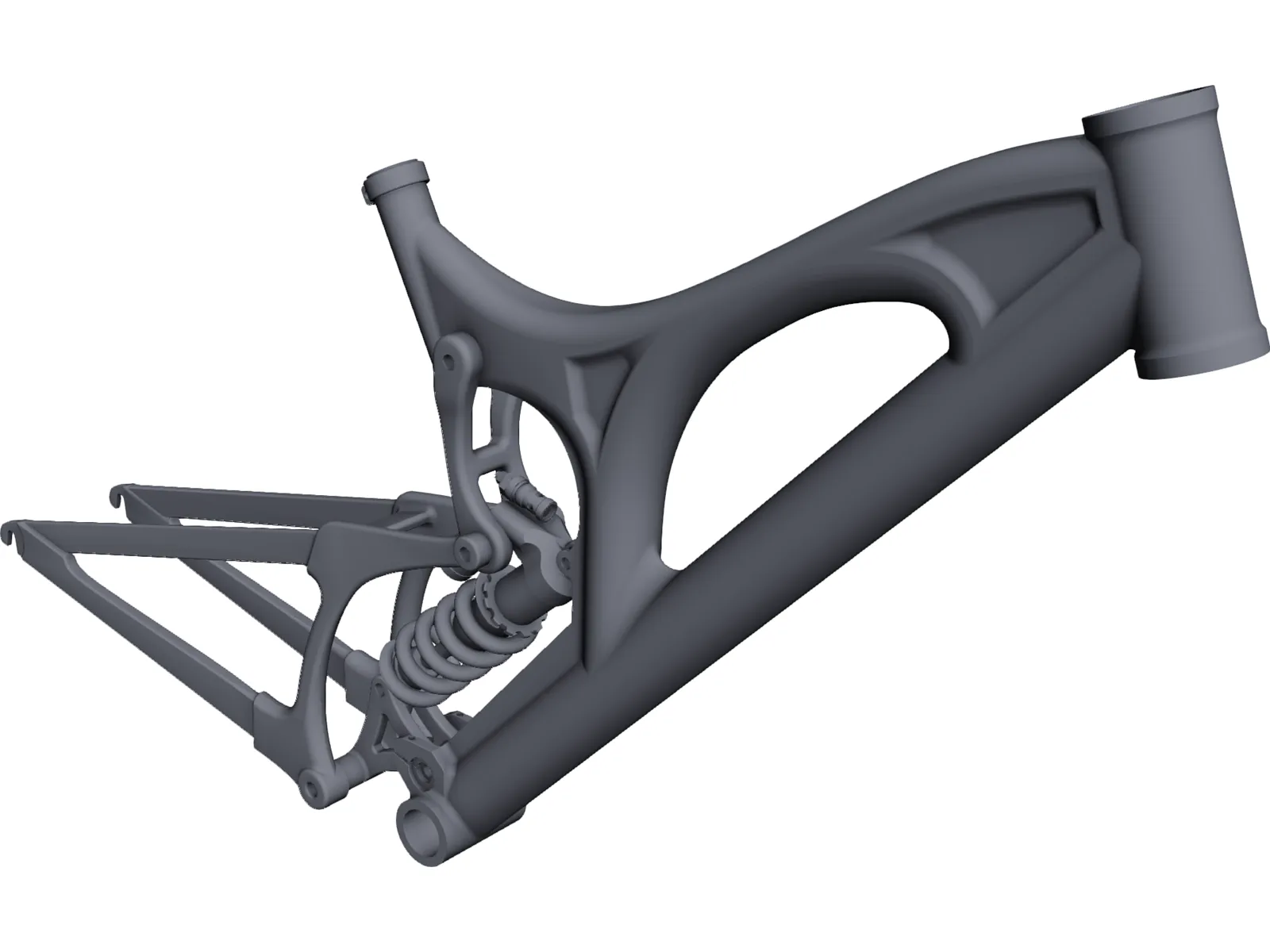 Santa Cruz V10 Frame 3D Model