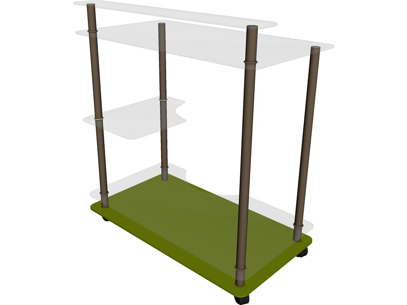 Book Stand 3D Model