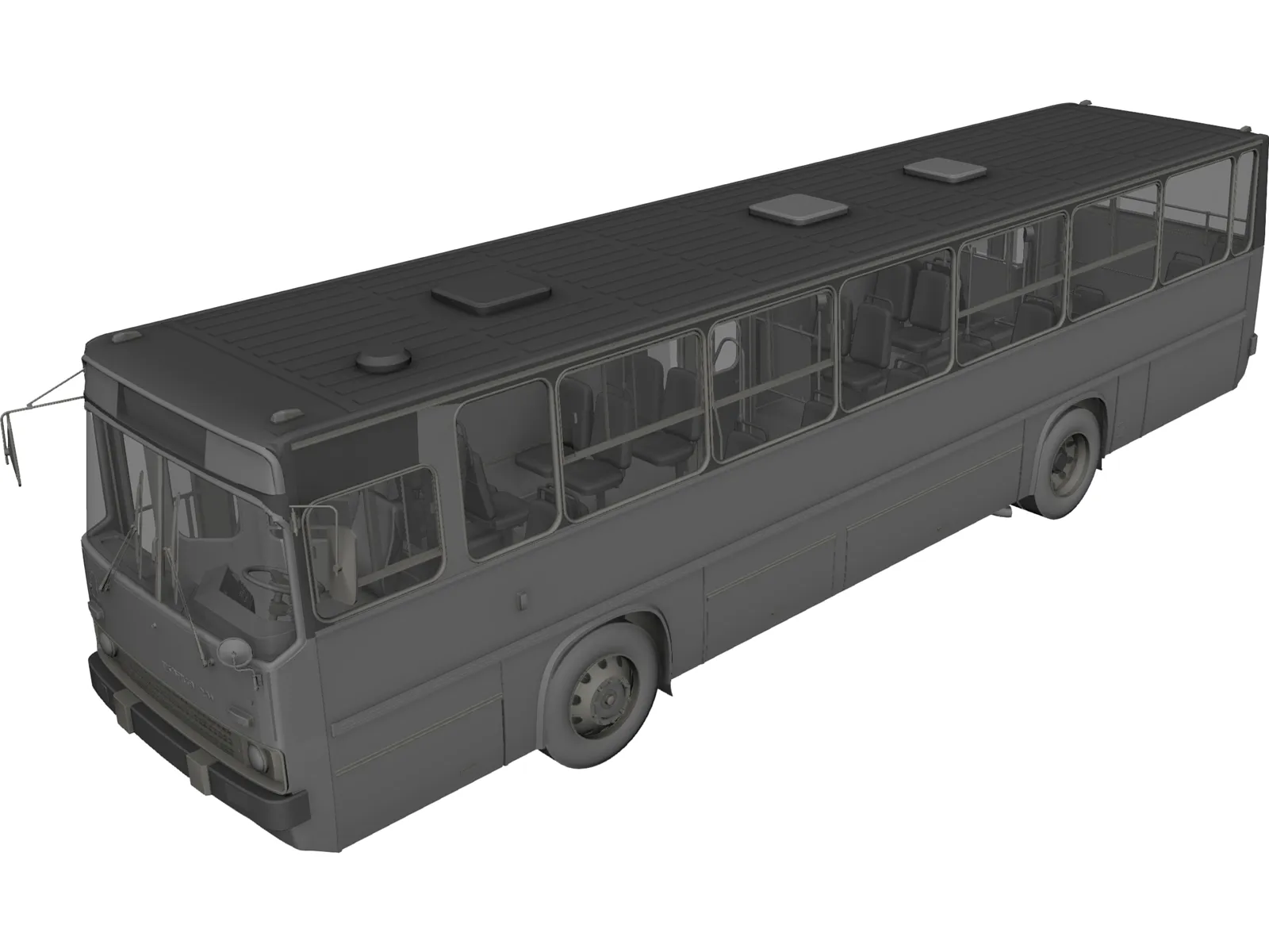 Ikarus 263 3D Model