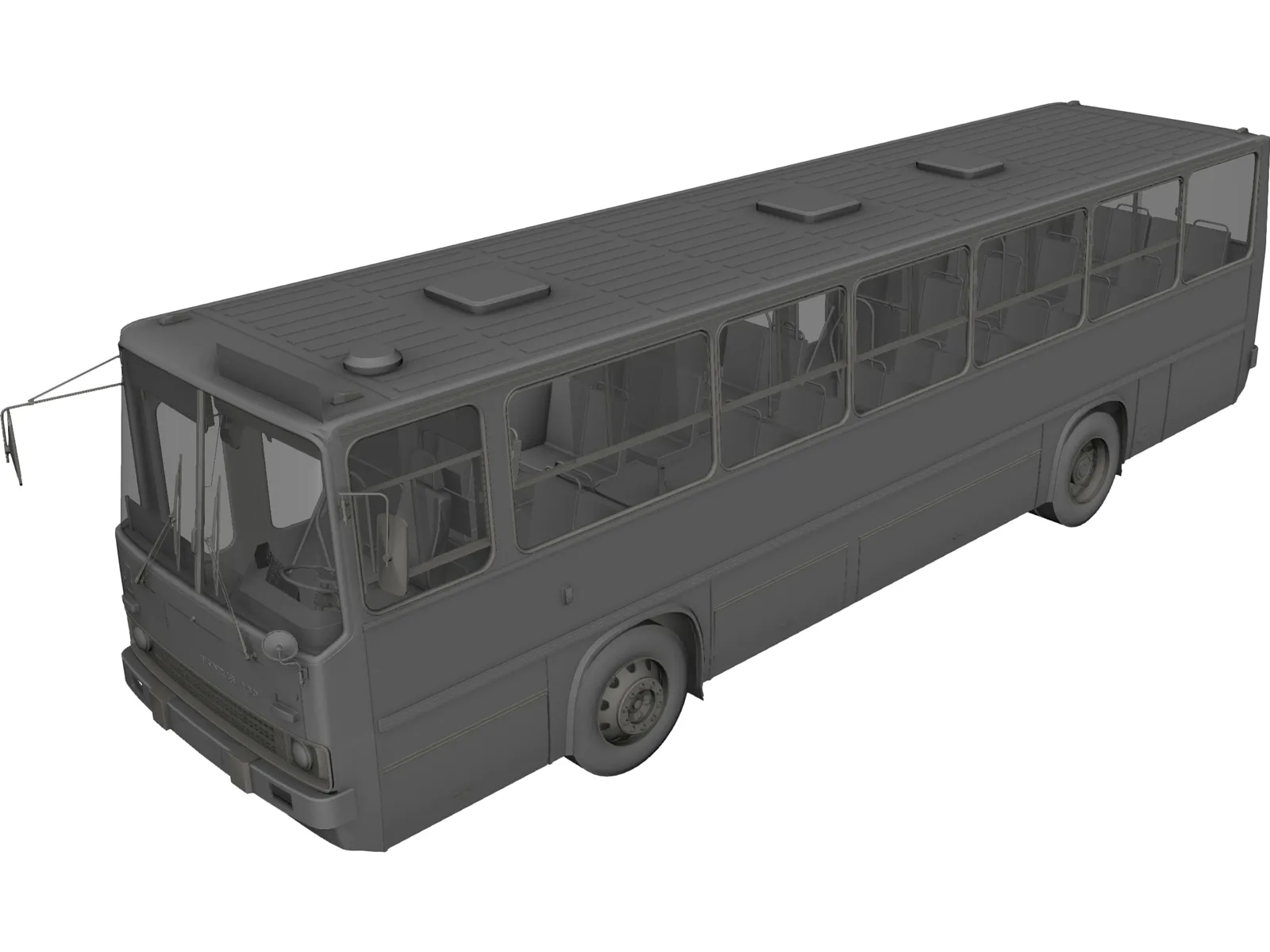 Ikarus 256.44 3D Model