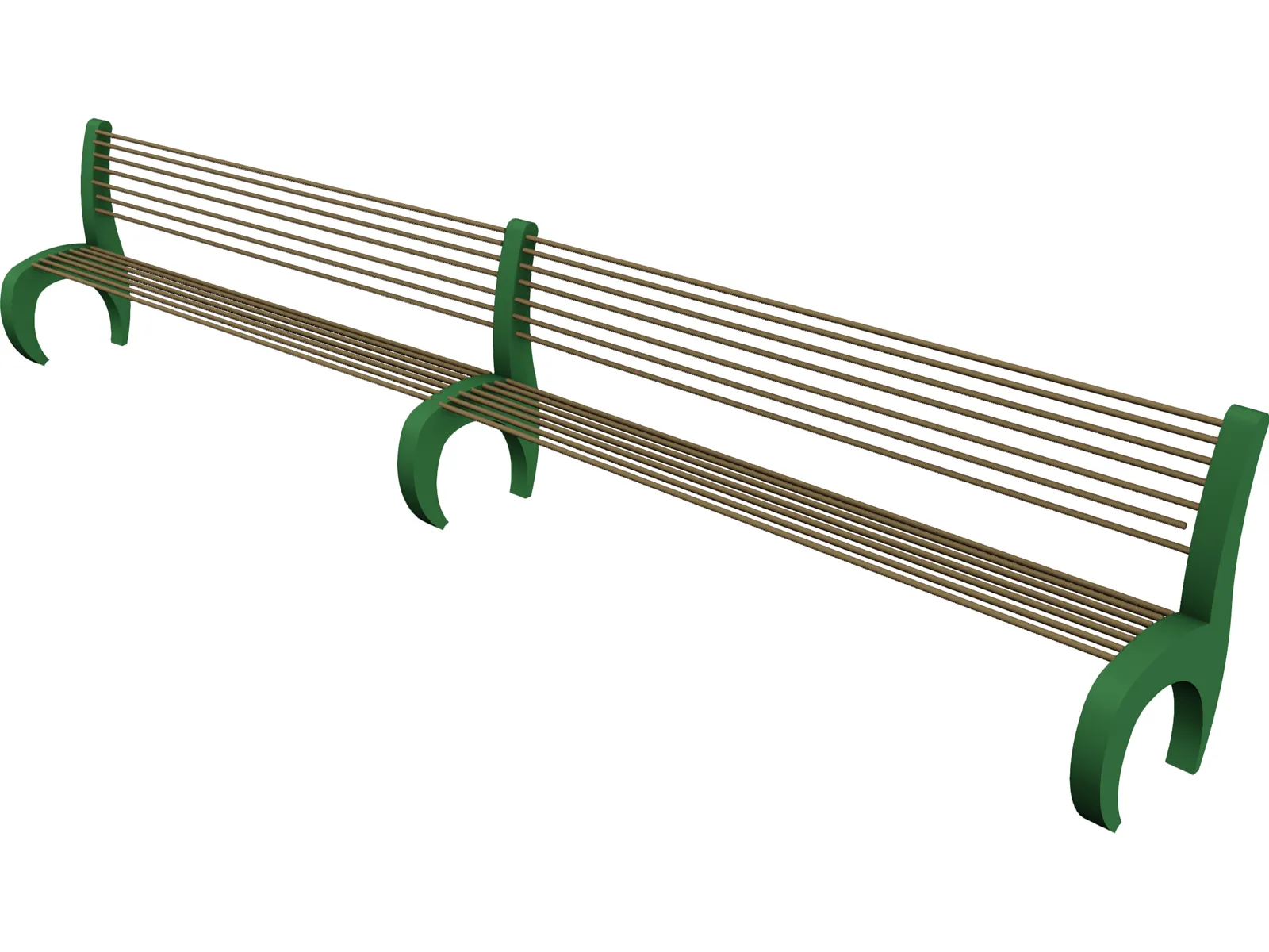 Bench 3D Model