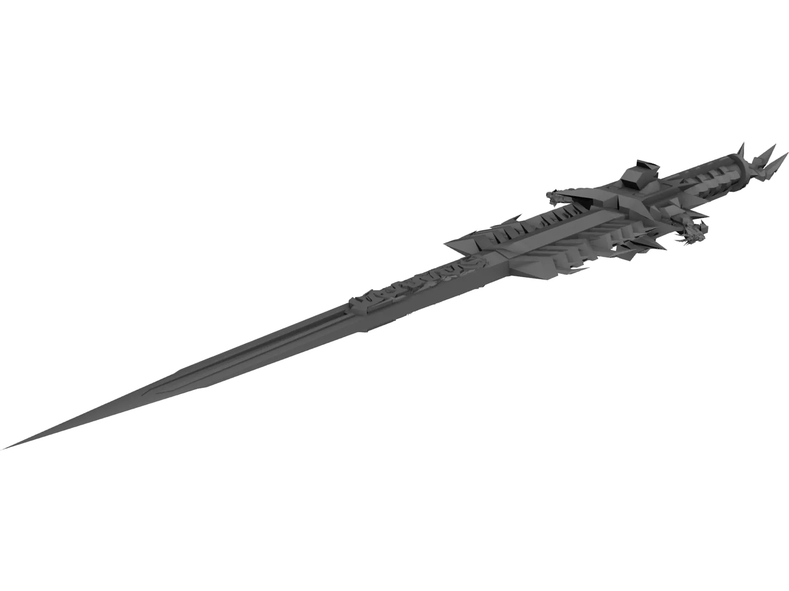 Sword Dragoon 3D Model