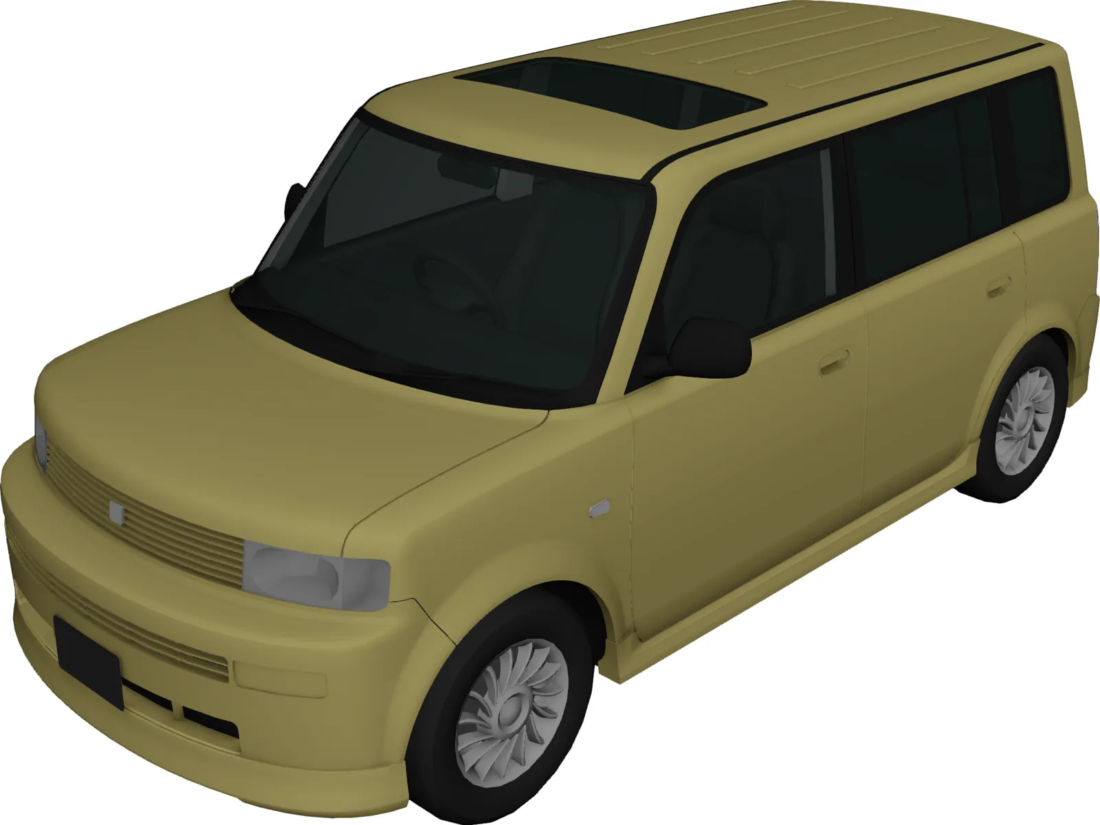 Scion xB (2001) 3D Model