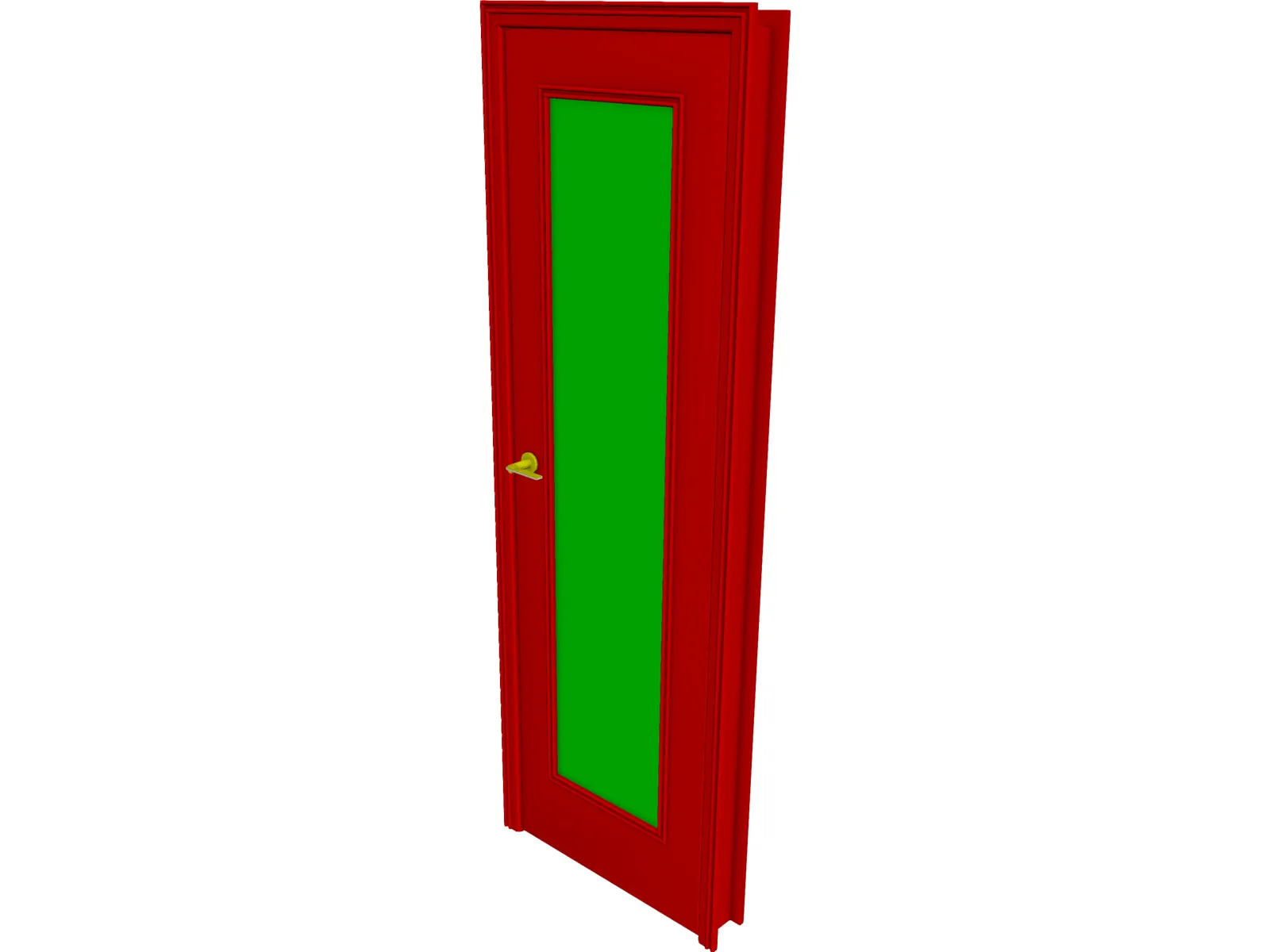 Passage Door 3D Model
