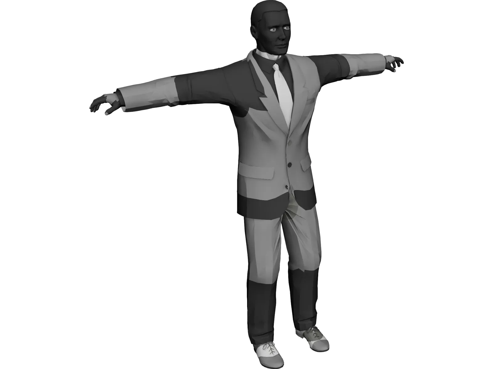 Business Man 3D Model