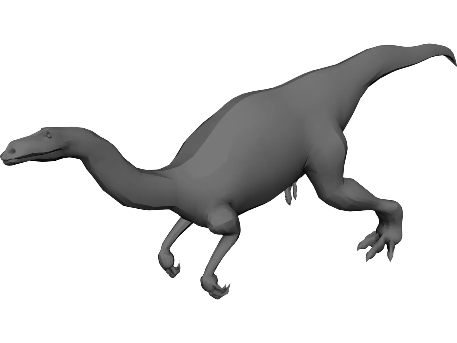 Plateosaurus 3D Model