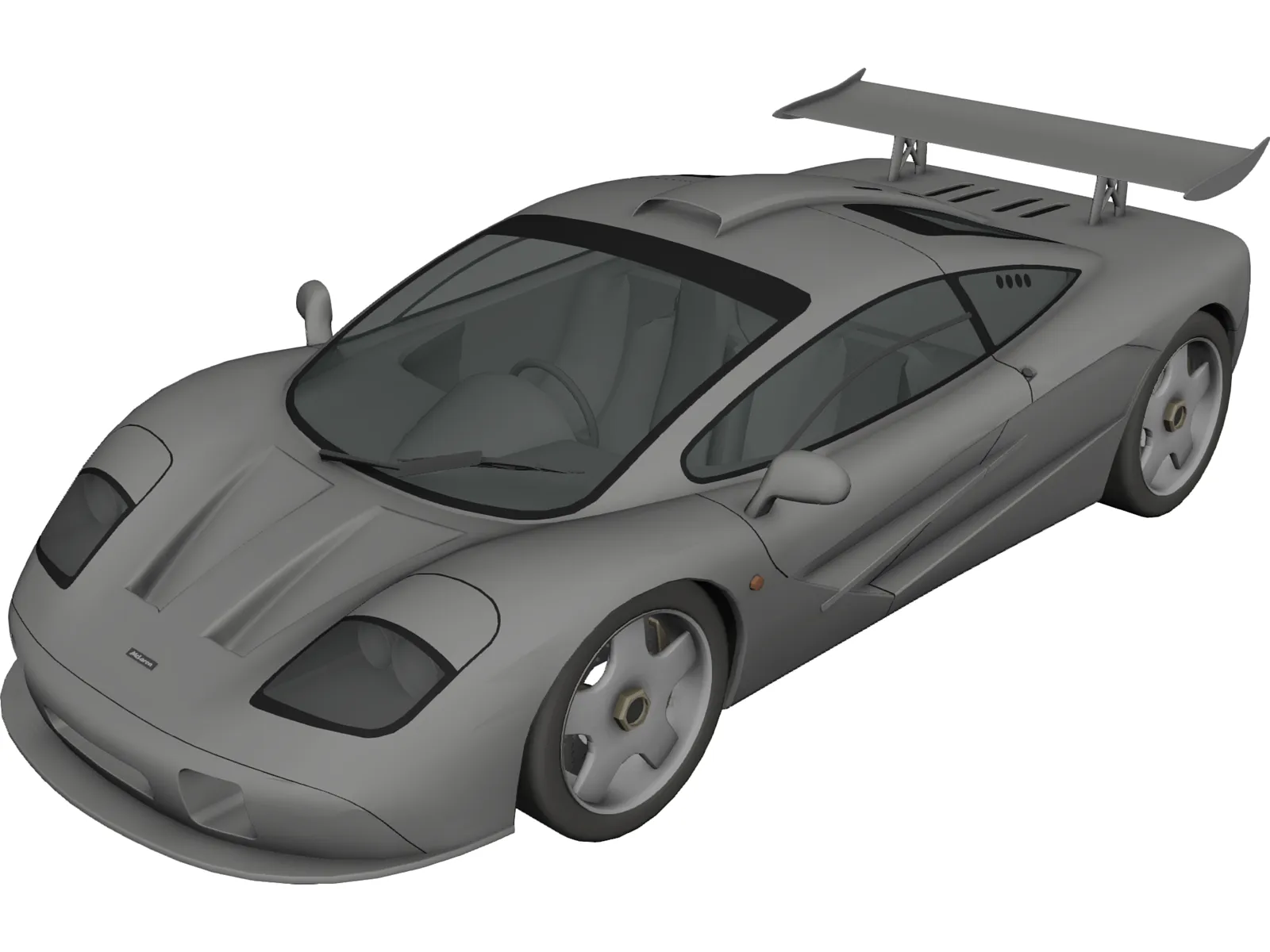 McLaren F1 3D Model