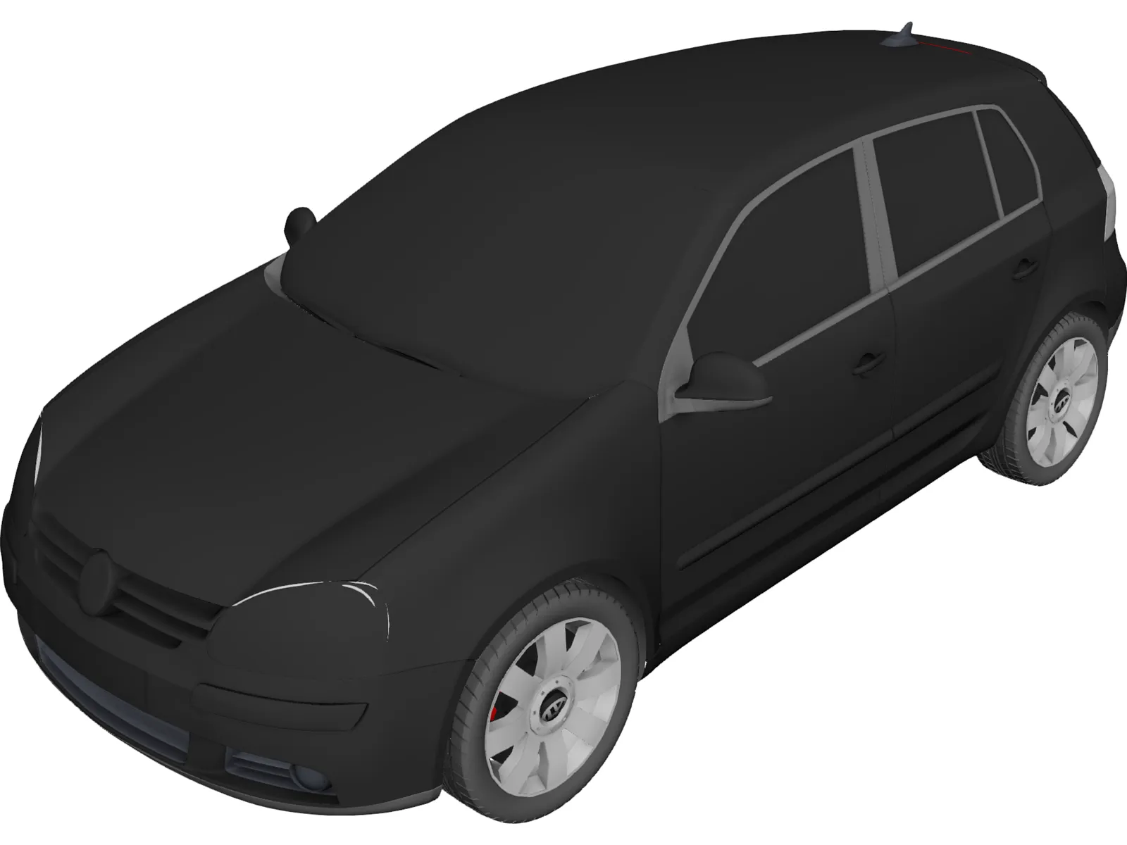Volkswagen Golf V 3D Model