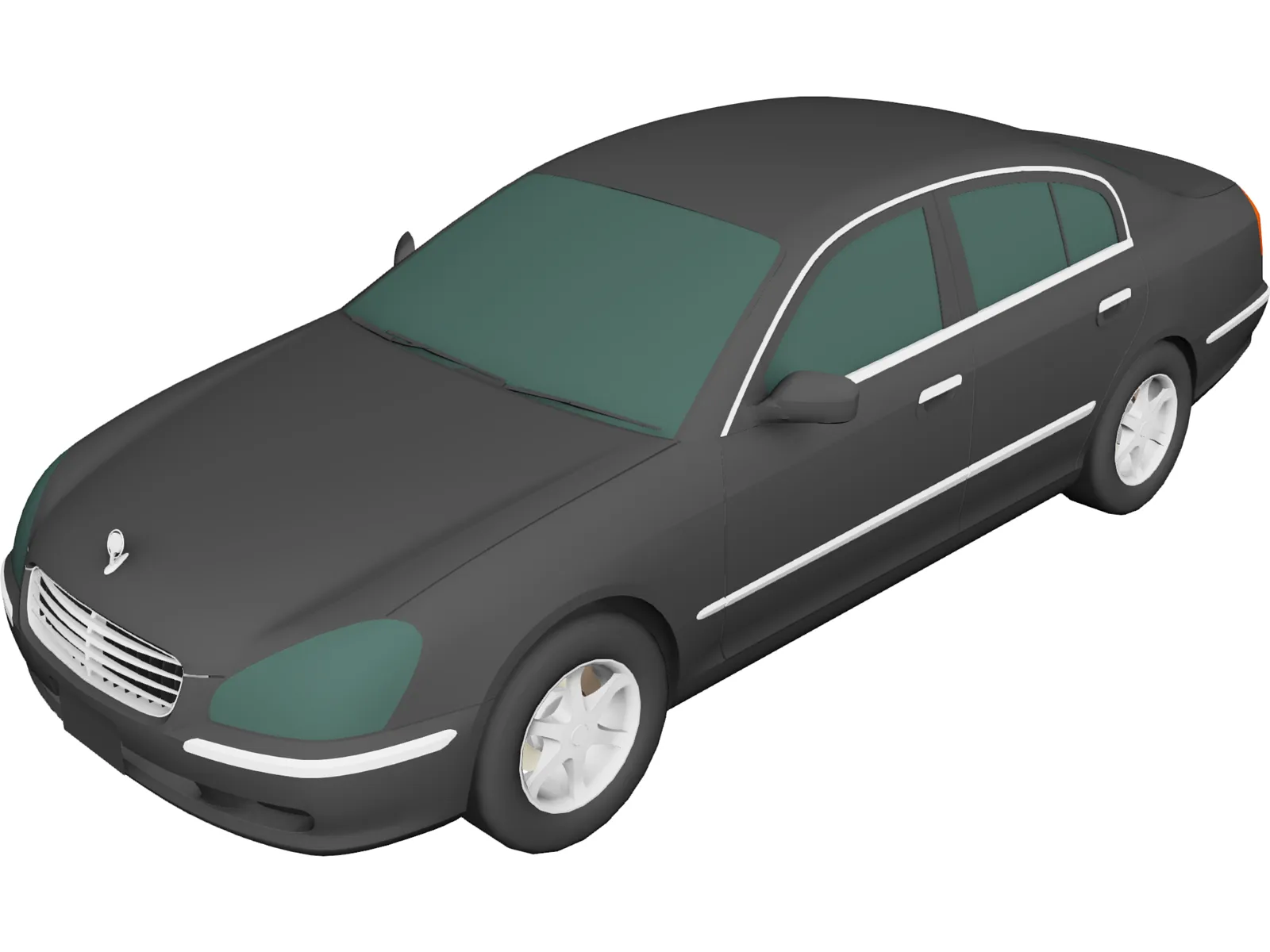 Nissan Cima (2001) 3D Model