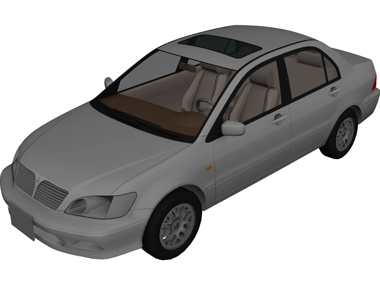 Mitsubishi Lancer Cedia (2000) [Japan] 3D Model