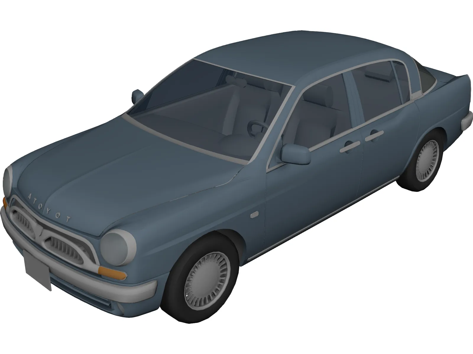 Toyota Origin 3D Model