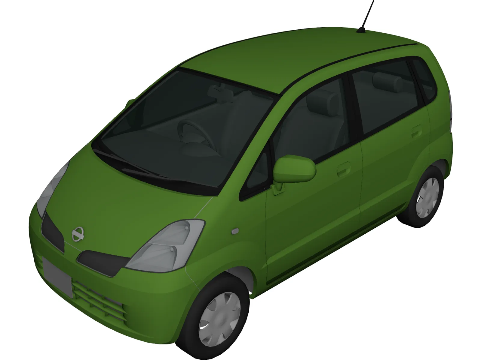 Nissan Moco (2002) 3D Model