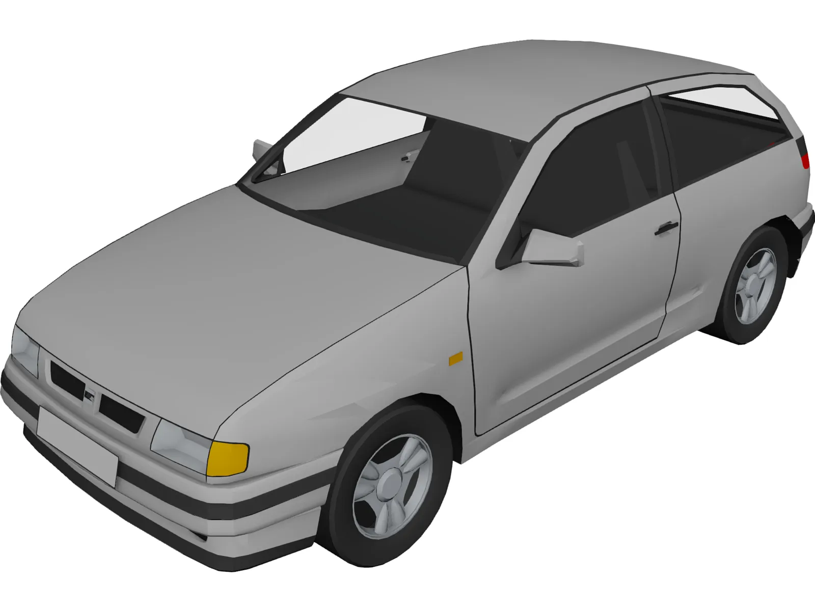 Seat Ibiza 3D Model