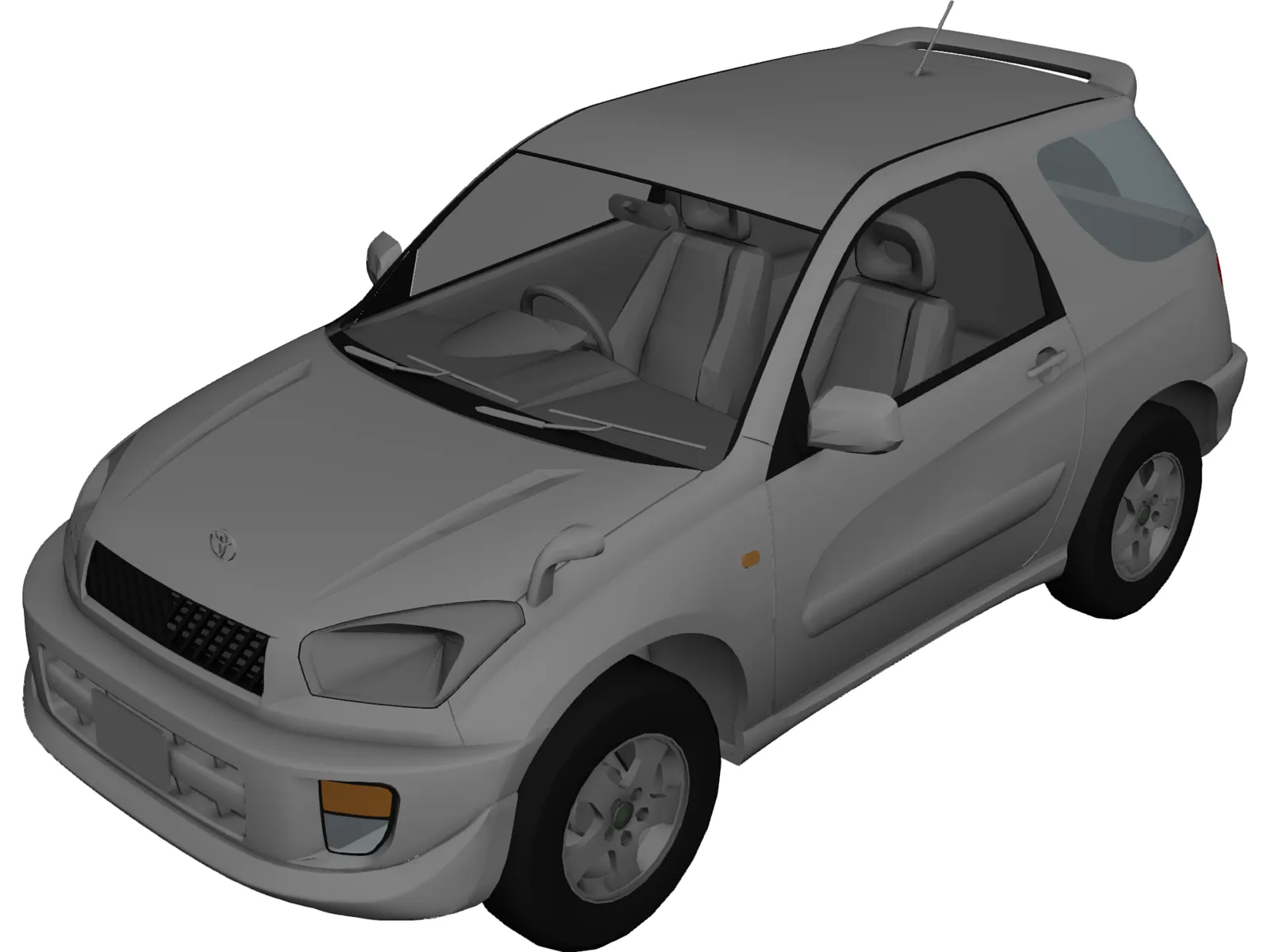 Toyota RAV4 (2000) 3D Model
