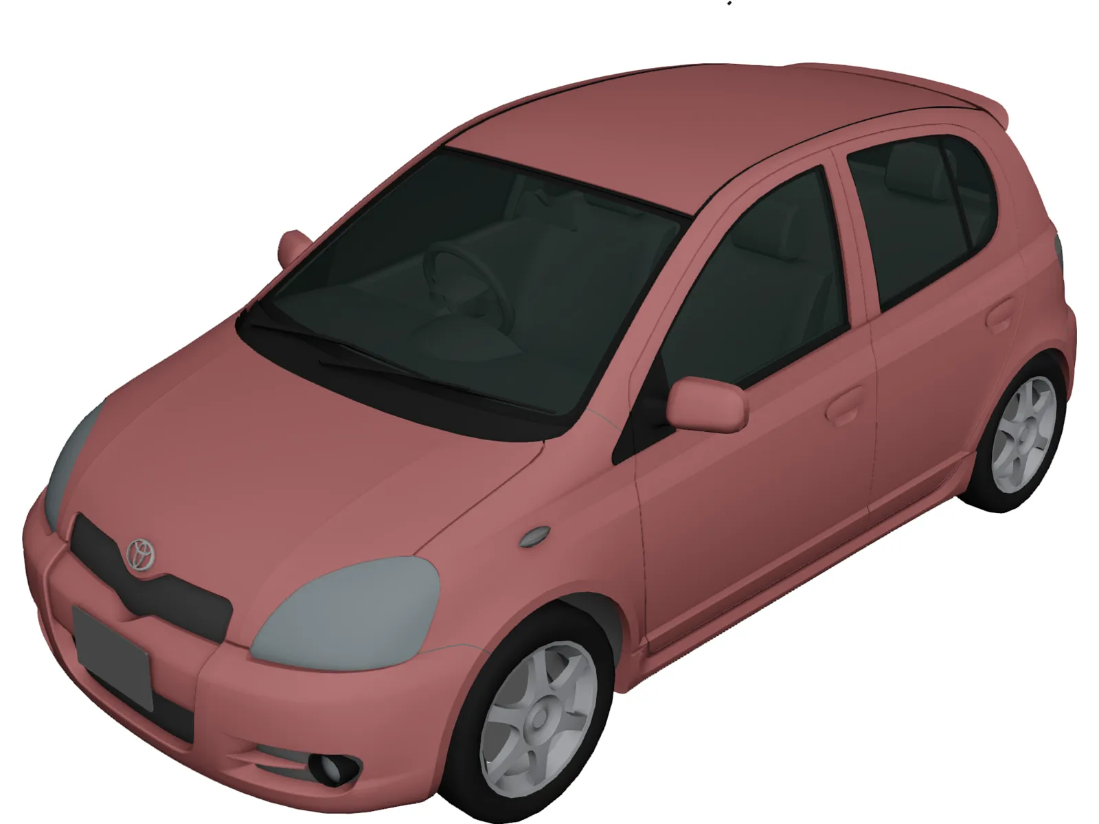 Toyota Yaris 3D Model