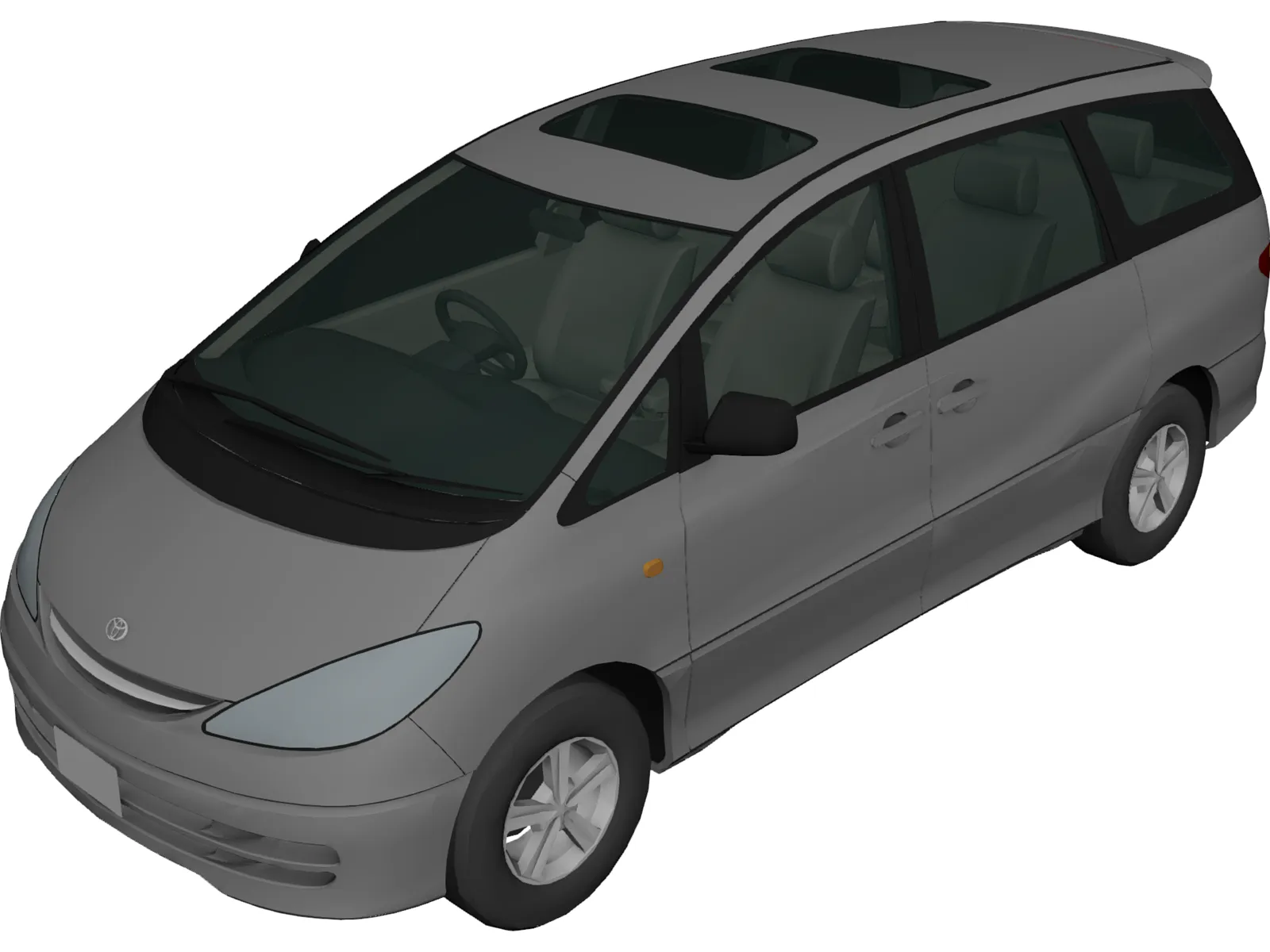 Toyota Privia [Estima] 3D Model